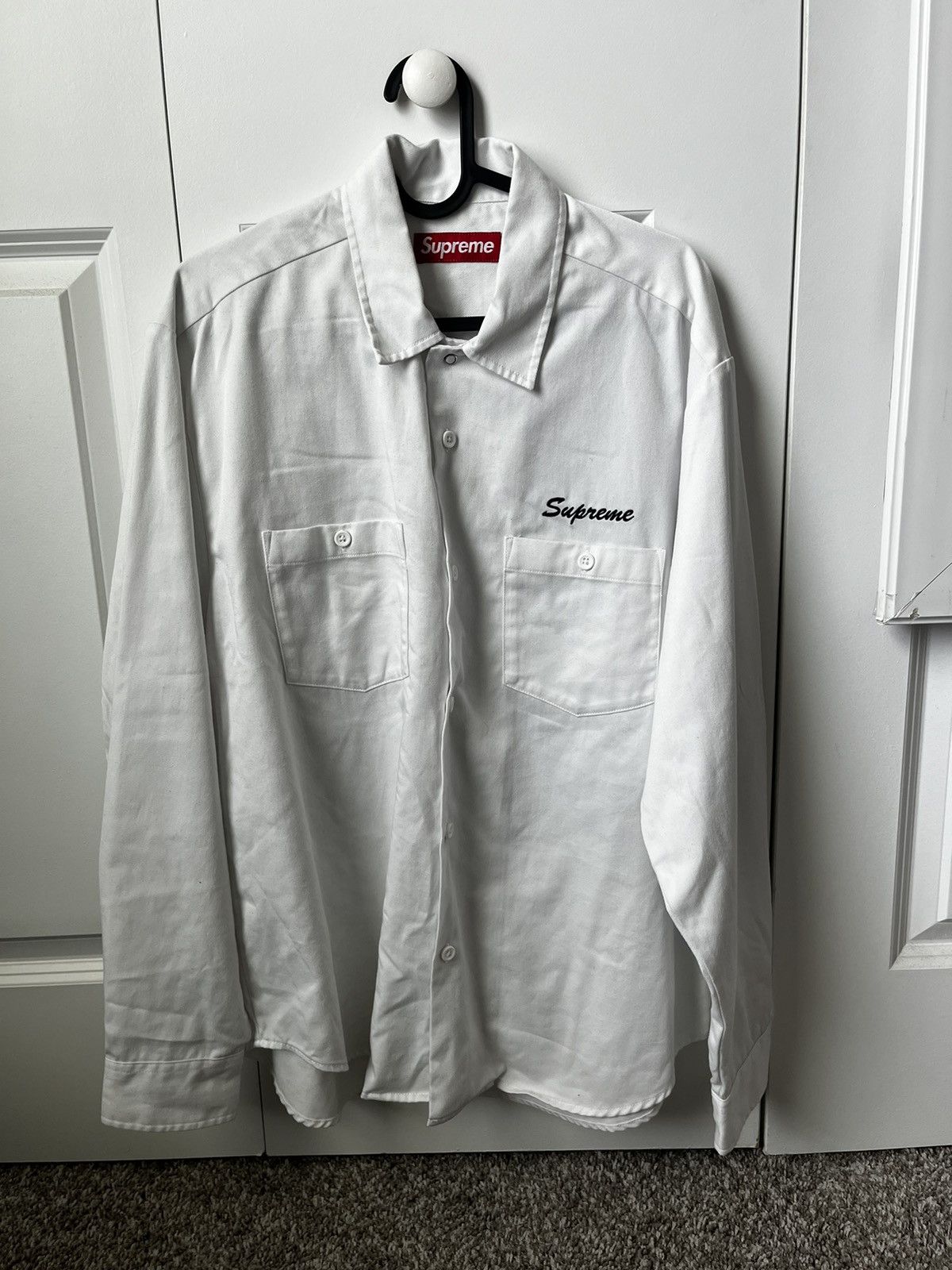 Supreme Supreme American Psycho Work Shirt Size US S / EU 44-46 / 1 - 1 Thumbnail