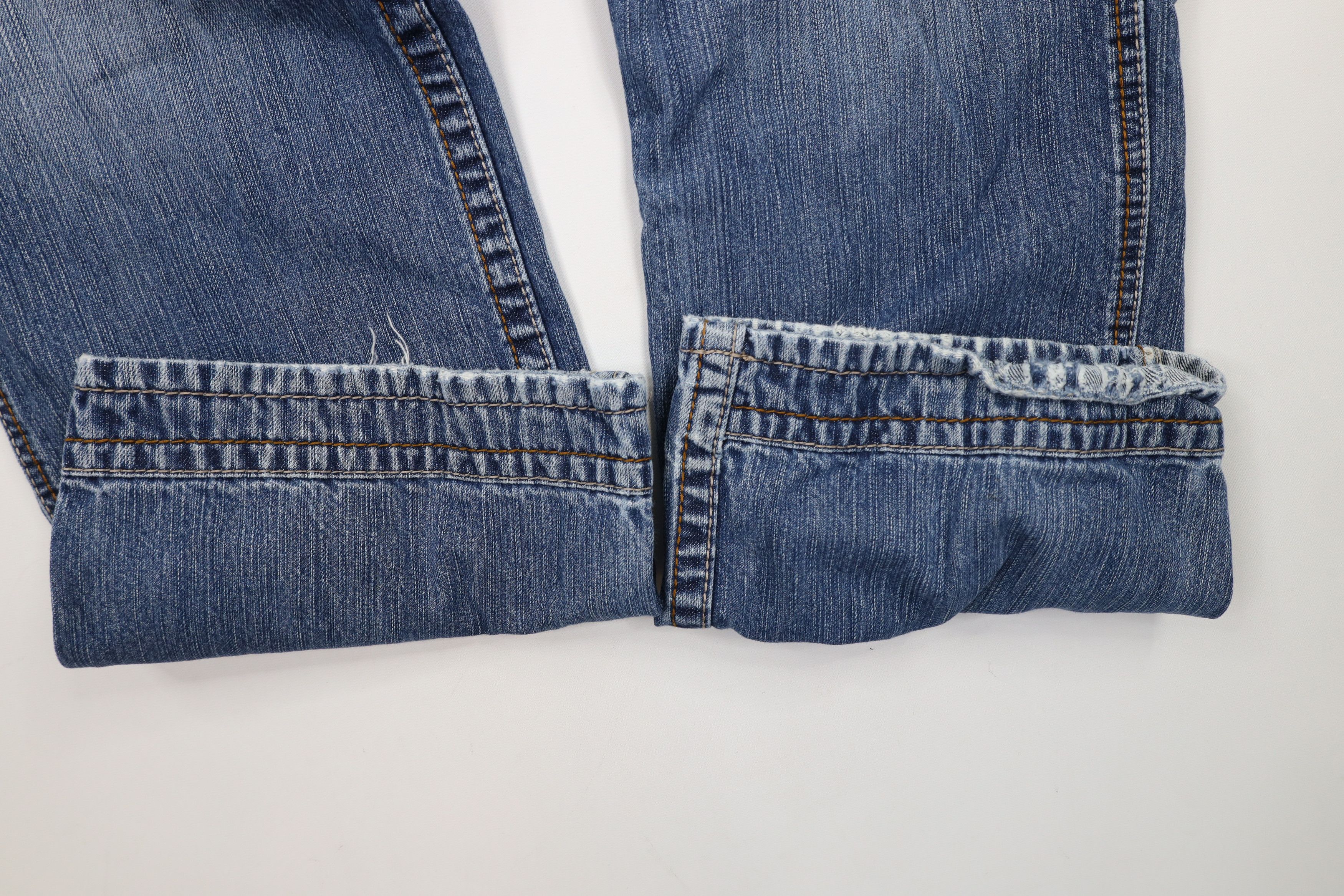Ariat × Vintage Ariat FR Fire Resistant Low Rise M4 Boot Leg Jeans Blue Size US 42 / EU 58 - 5 Thumbnail