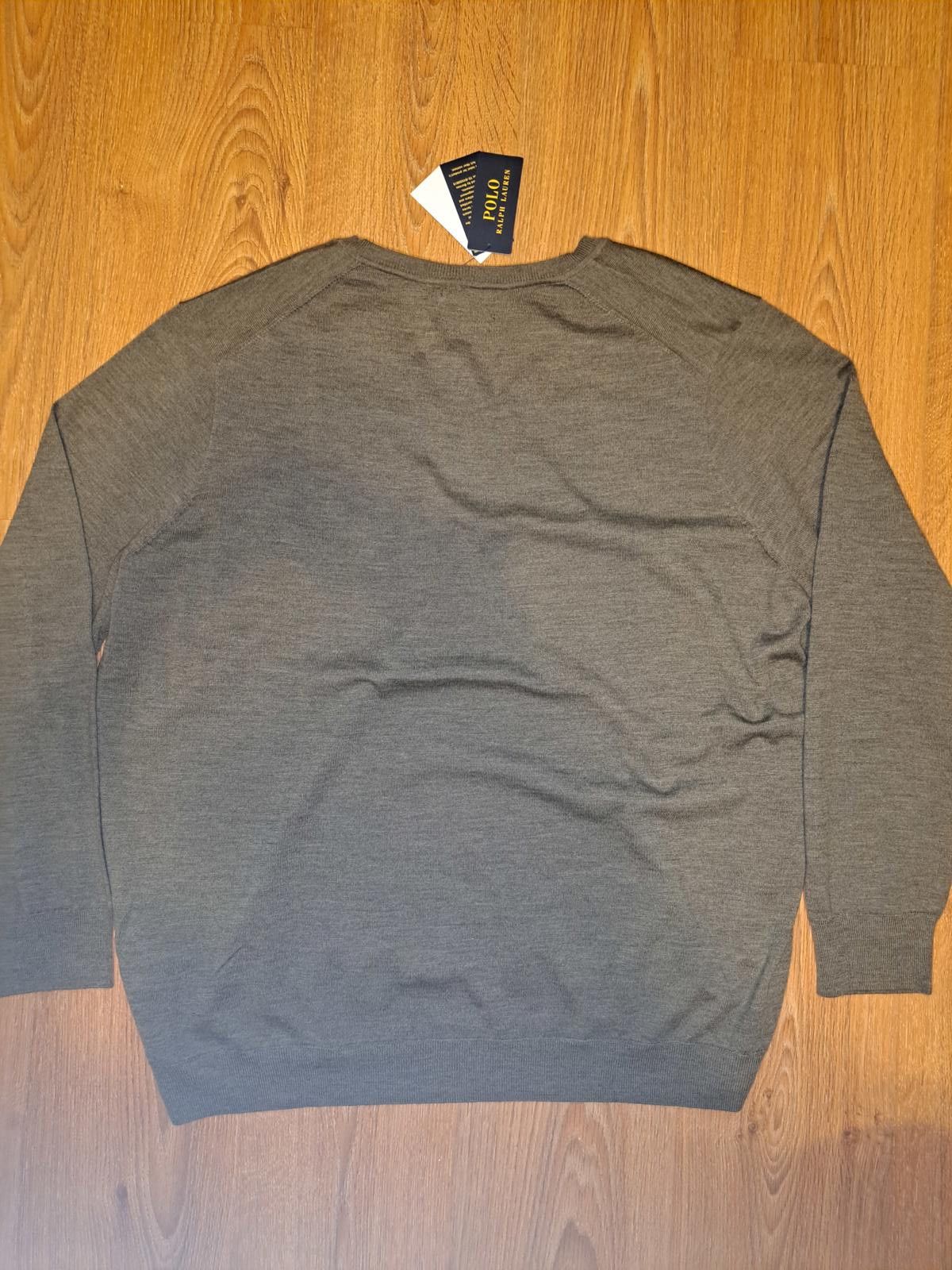 Polo Ralph Lauren NEW Polo Ralph Lauren Sweater Mens 4XB Green Merino Wool Size US XXL / EU 58 / 5 - 8 Thumbnail