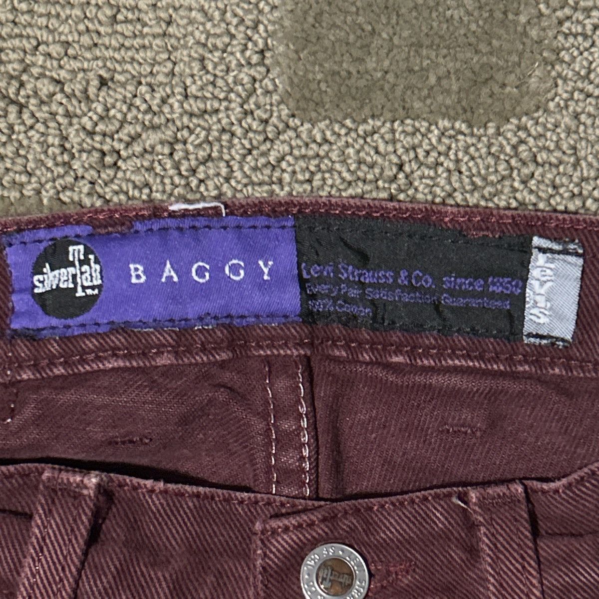 Levi's Vintage Clothing RARE dark red silvertabs Size US 32 / EU 48 - 5 Thumbnail