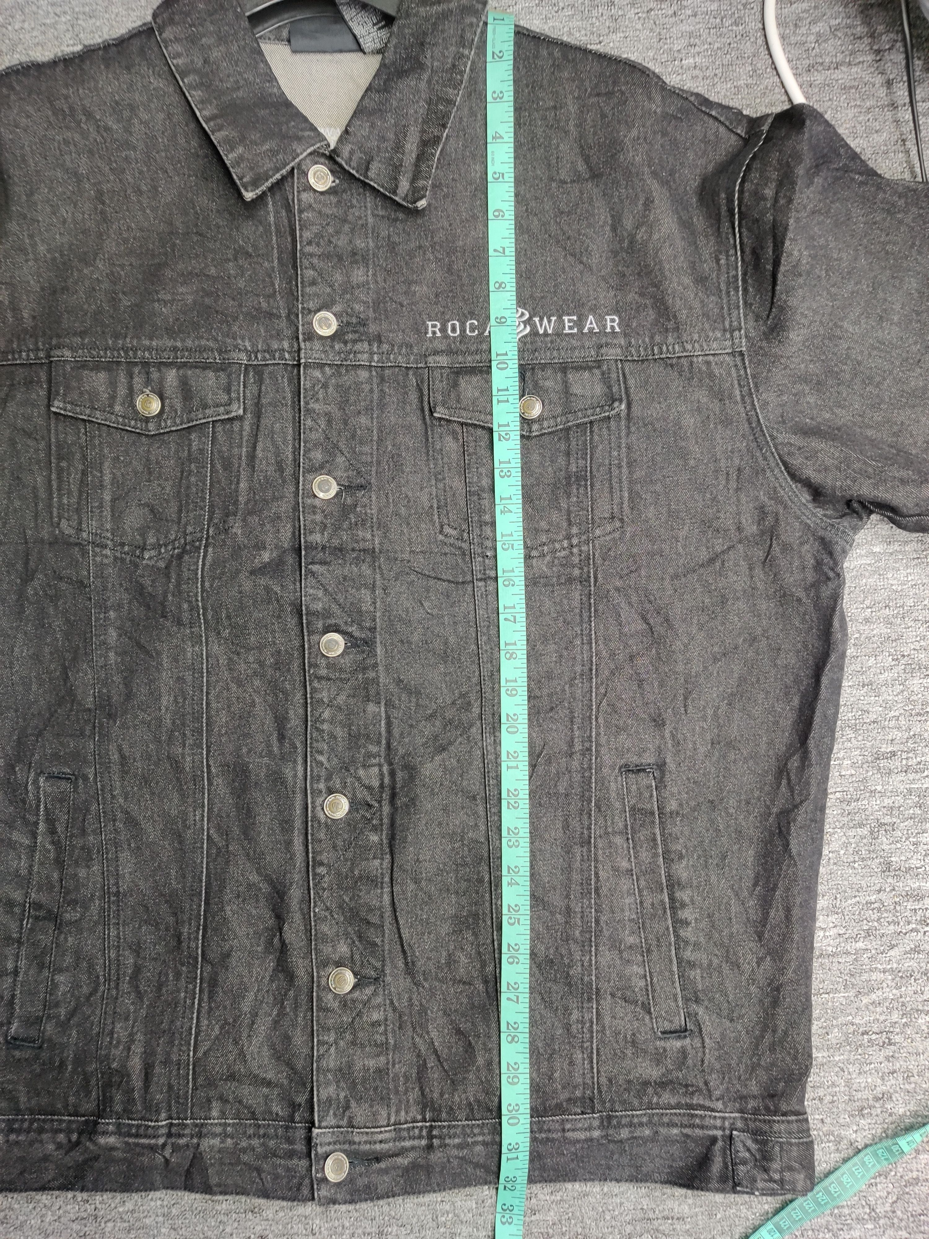 Rocawear Vintage Rocawear Baggy Denim Jacket Size US XL / EU 56 / 4 - 17 Thumbnail