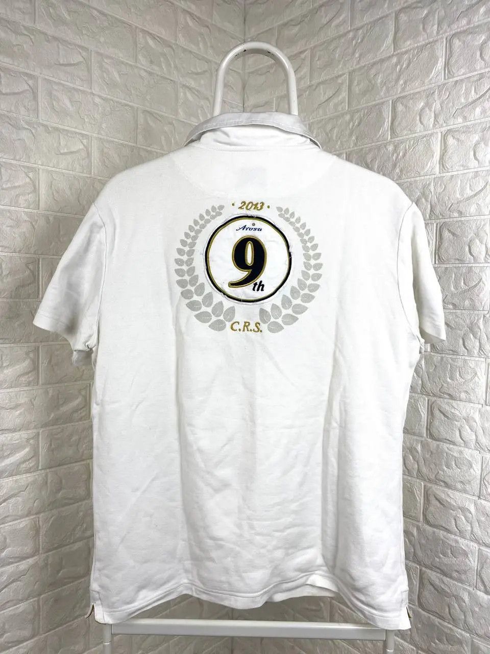 Audi Audi Racing Style Nascar Signature Emblem Polo T Shirt Size US M / EU 48-50 / 2 - 2 Thumbnail