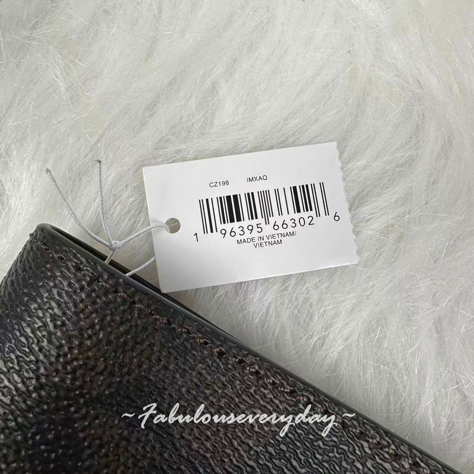 Coach Coach Snap Notebook Signature Canvas CZ198 Walnut Black Size ONE SIZE - 3 Thumbnail