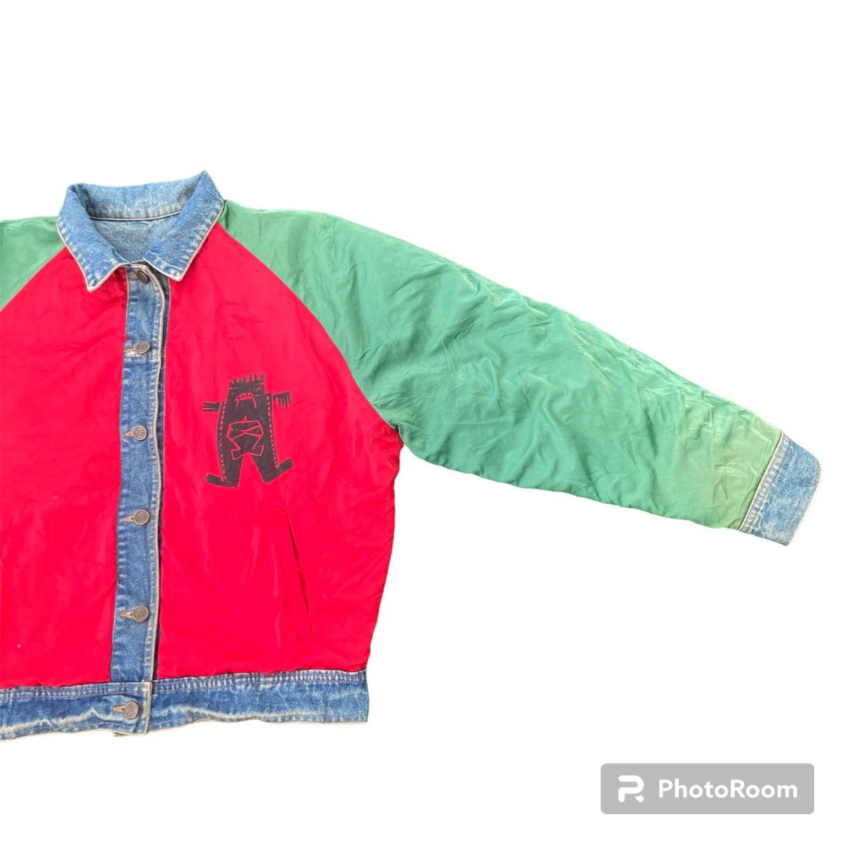 Marithe + Francois Girbaud REVERSIBLE MARITHE FRANCOIS GIRBAUD TRUCKER JACKET Size US XL / EU 56 / 4 - 11 Thumbnail