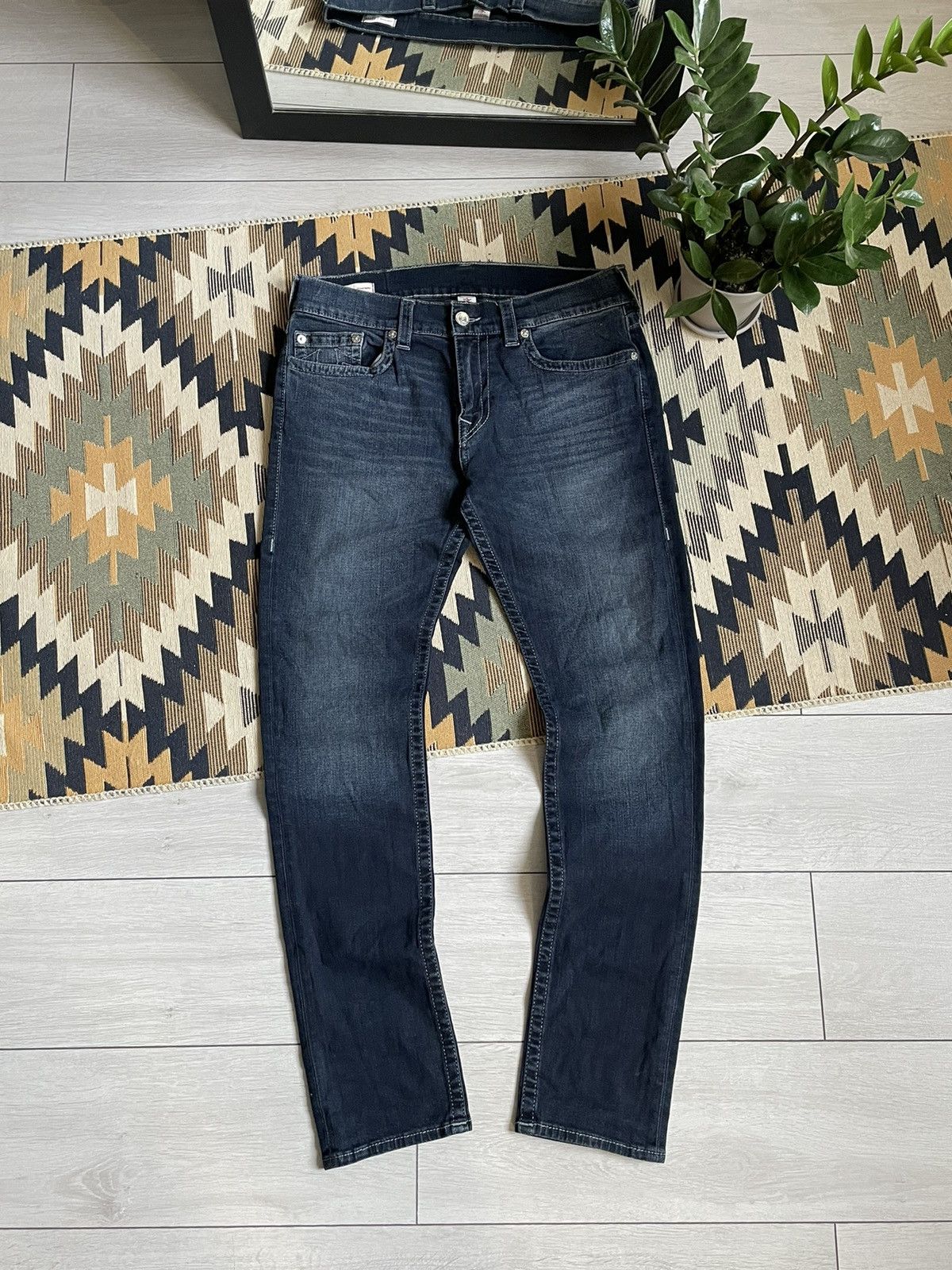 Jean × True Religion True Religion Rocco Y2K Denim Jeans Size US 34 / EU 50 - 2 Thumbnail