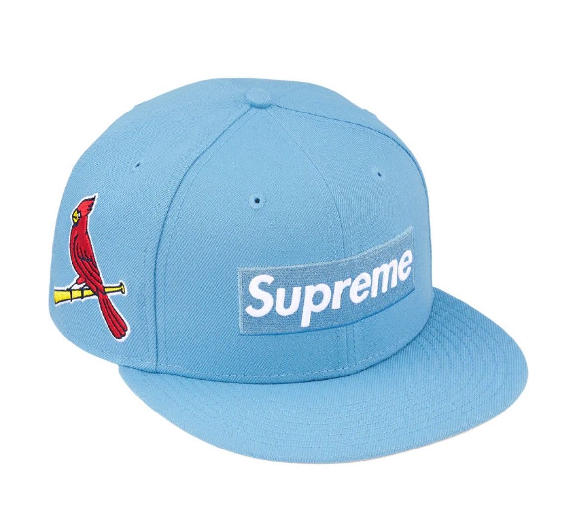 New Era × Supreme FW10 Supreme New Era Woolrich Box Logo Fitted