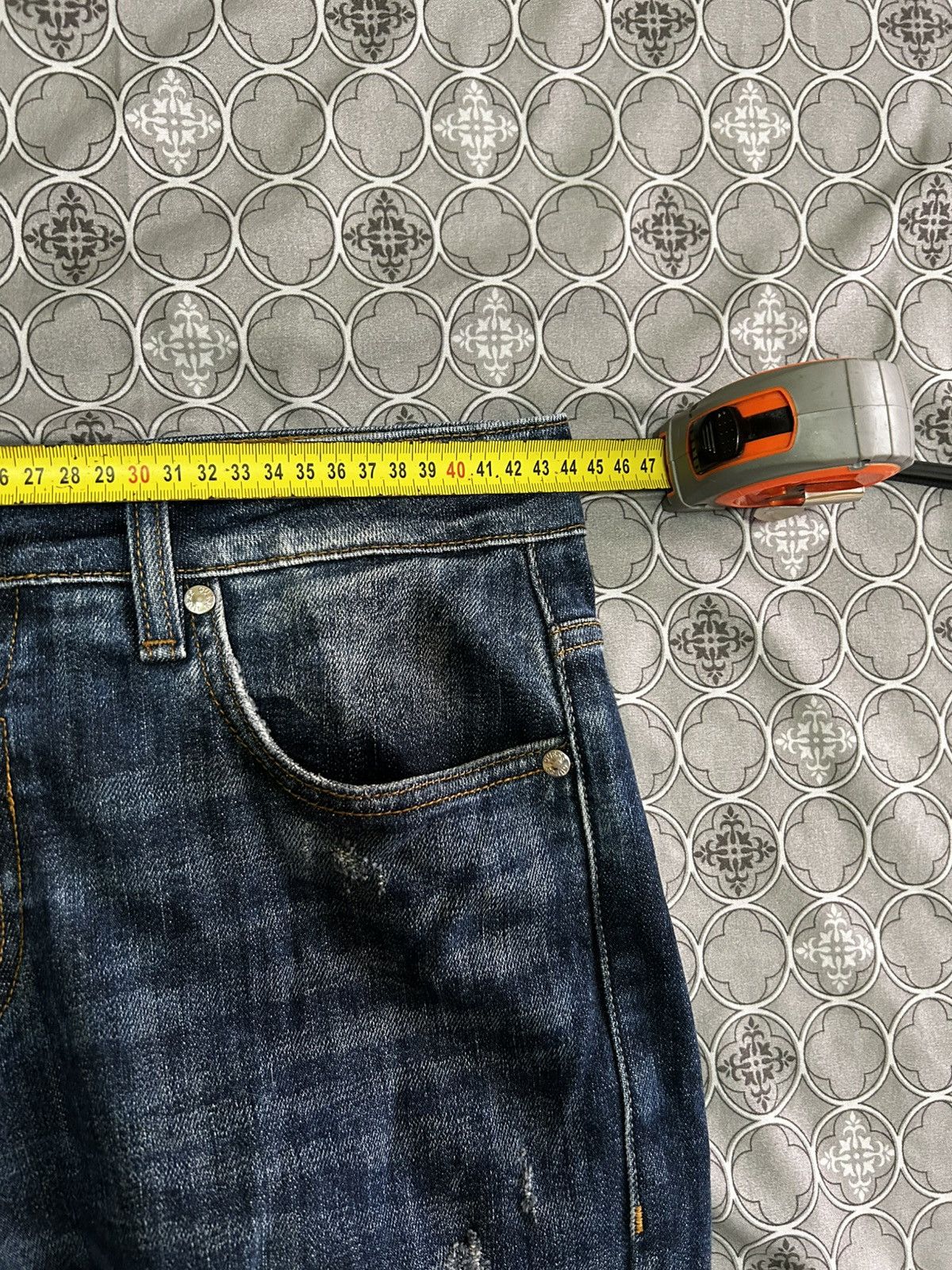 Guess Authentic Guess Los Angeles Miami Super Skinny Jeans Size US 33 - 12 Thumbnail