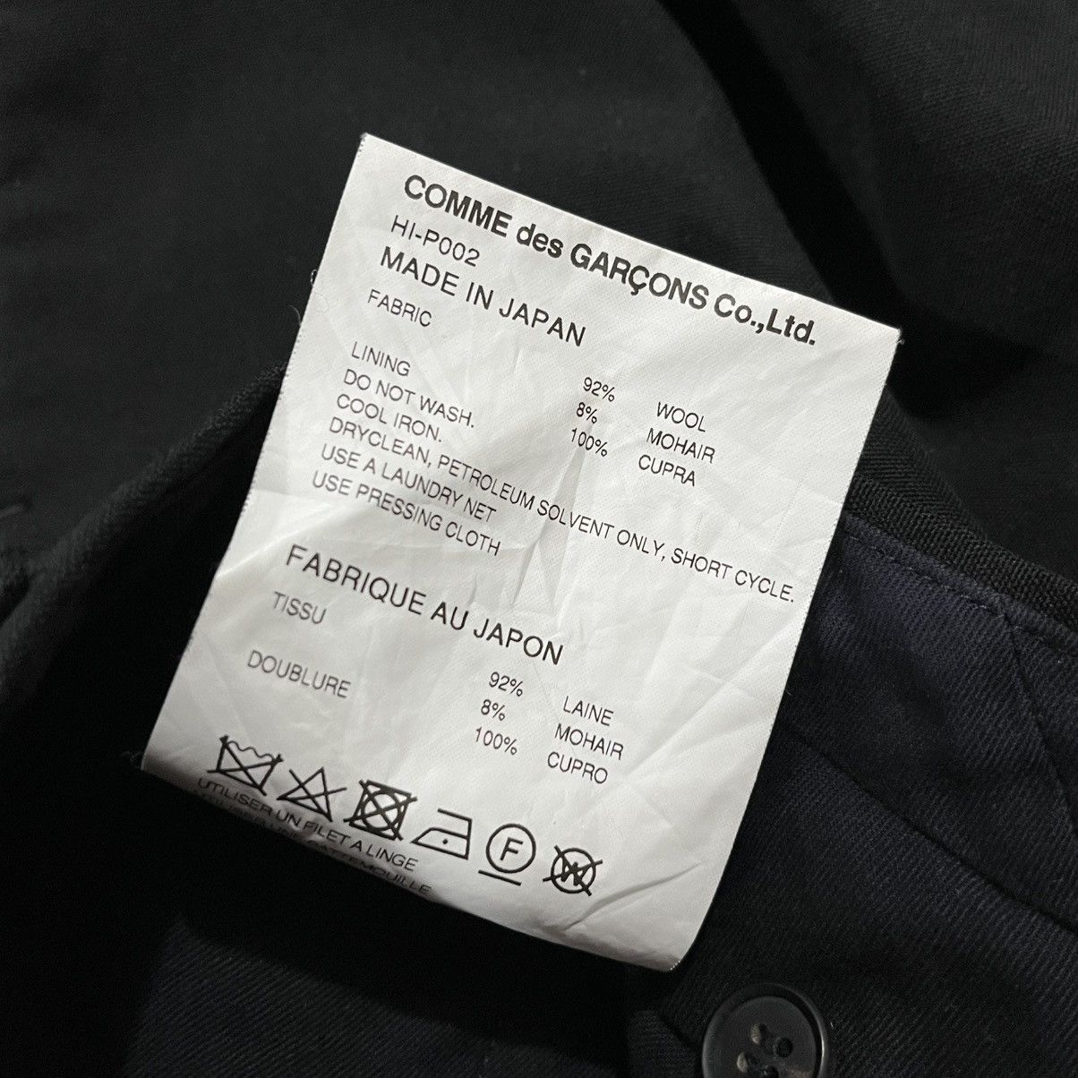 Comme des Garcons × Comme des Garcons Homme Comme des garcons trouser pants Size US 32 / EU 48 - 7 Thumbnail