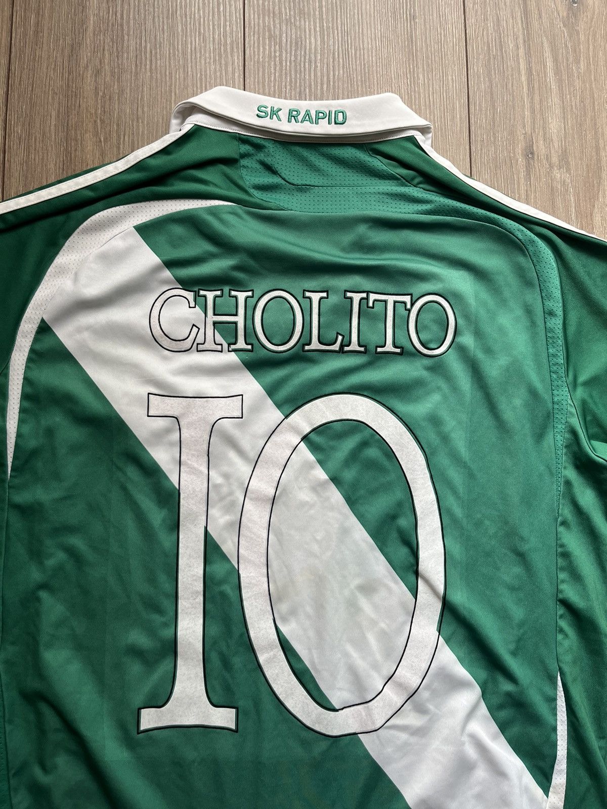 Adidas × Vintage Adidas 2007-08 Rapid Vienna adidas Home Size US M / EU 48-50 / 2 - 7 Thumbnail