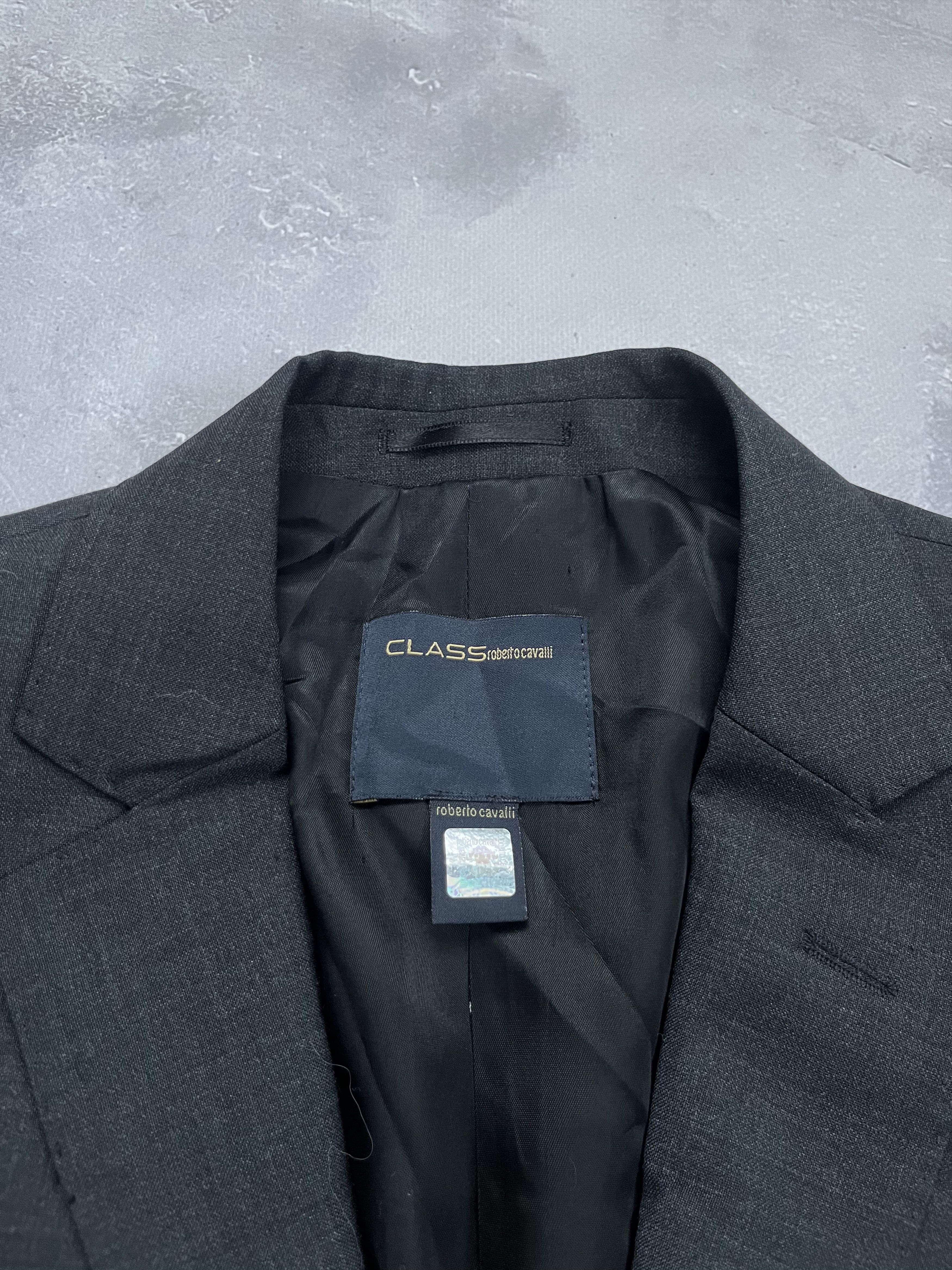 Roberto Cavalli Roberto Cavalli Regular Wool Suit Blazer I52 Trousers I54 Size 44R - 7 Thumbnail