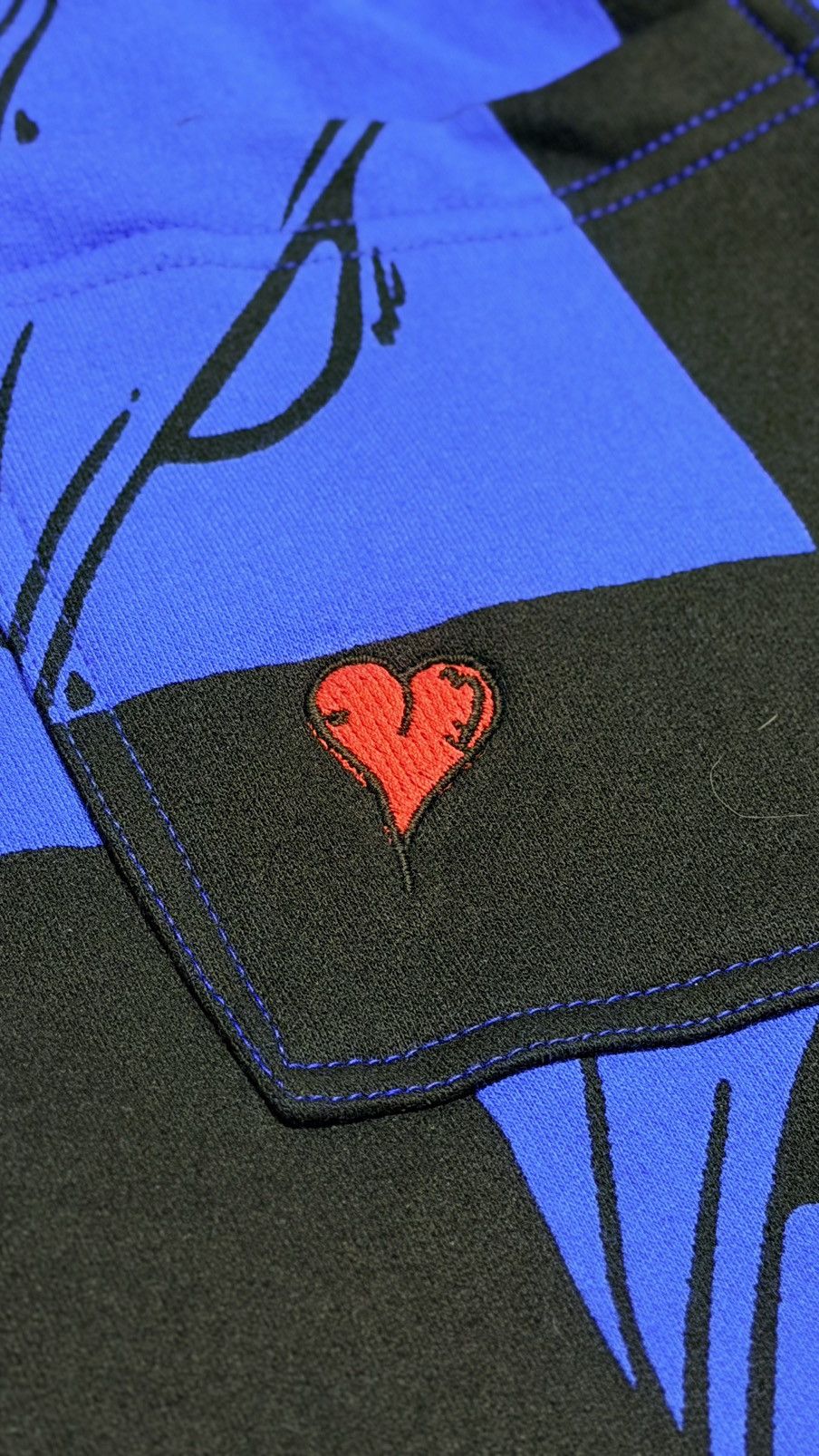 Matty Boy Matty Boy Anti Promo 99 Eyes Sweatpants Black and Blue “XXL” Size US 44 / EU 60 - 7 Thumbnail
