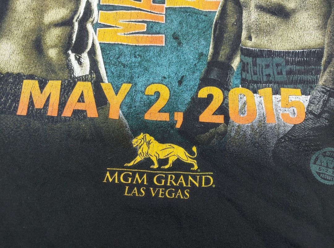 UFC Floyd Mayweather vs Manny Pacquiao 2015 Boxing Match TEE Size US L / EU 52-54 / 3 - 6 Thumbnail