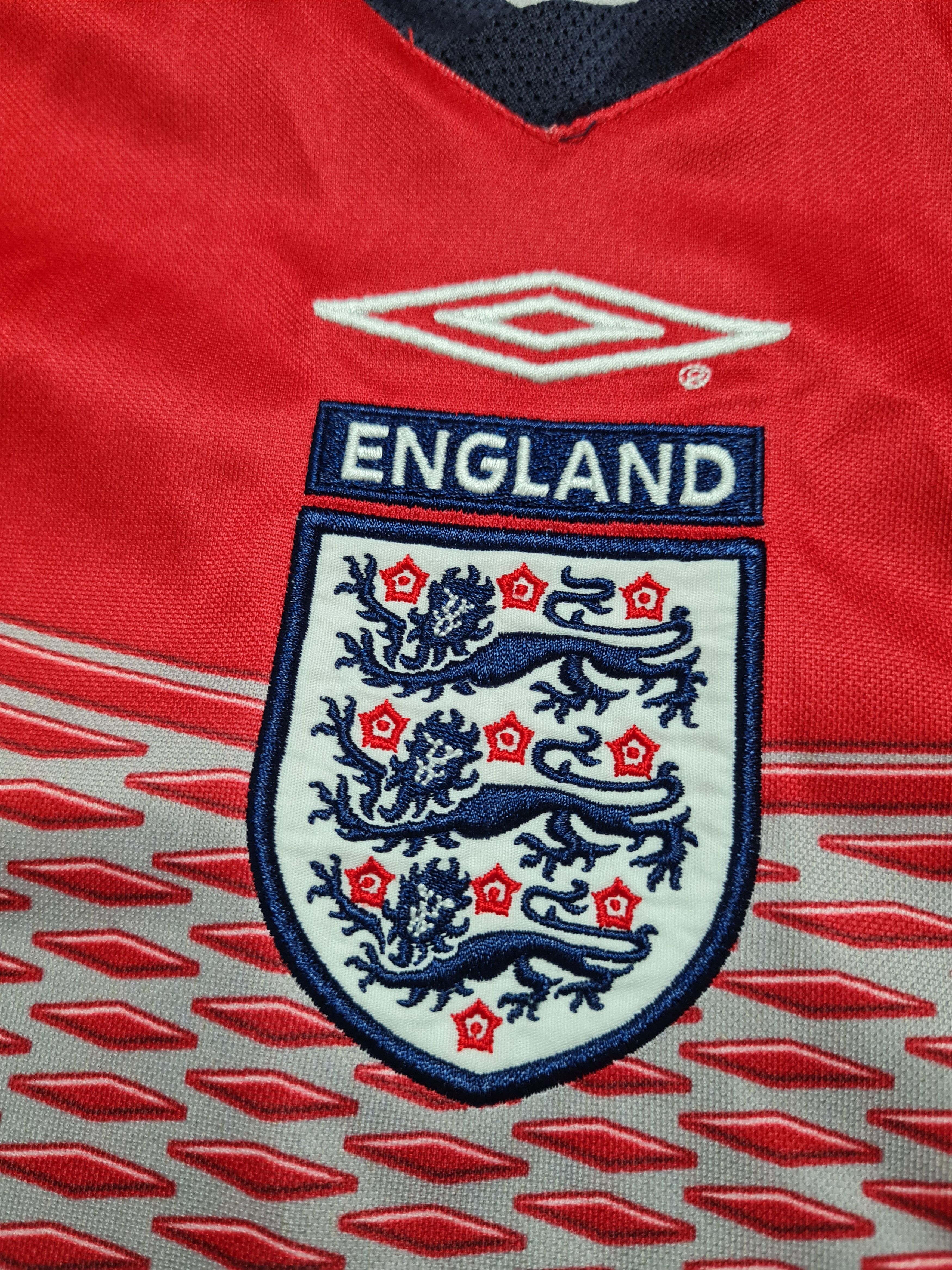 Umbro UMBRO England National Team Vintage Football Soccer Jersey Size US XXL / EU 58 / 5 - 8 Thumbnail