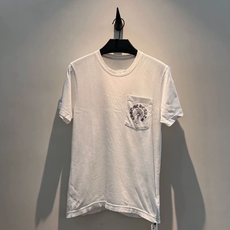 Chrome Hearts Chrome Hearts White Cross Flower Short Sleeve Size US S / EU 44-46 / 1 - 1 Thumbnail