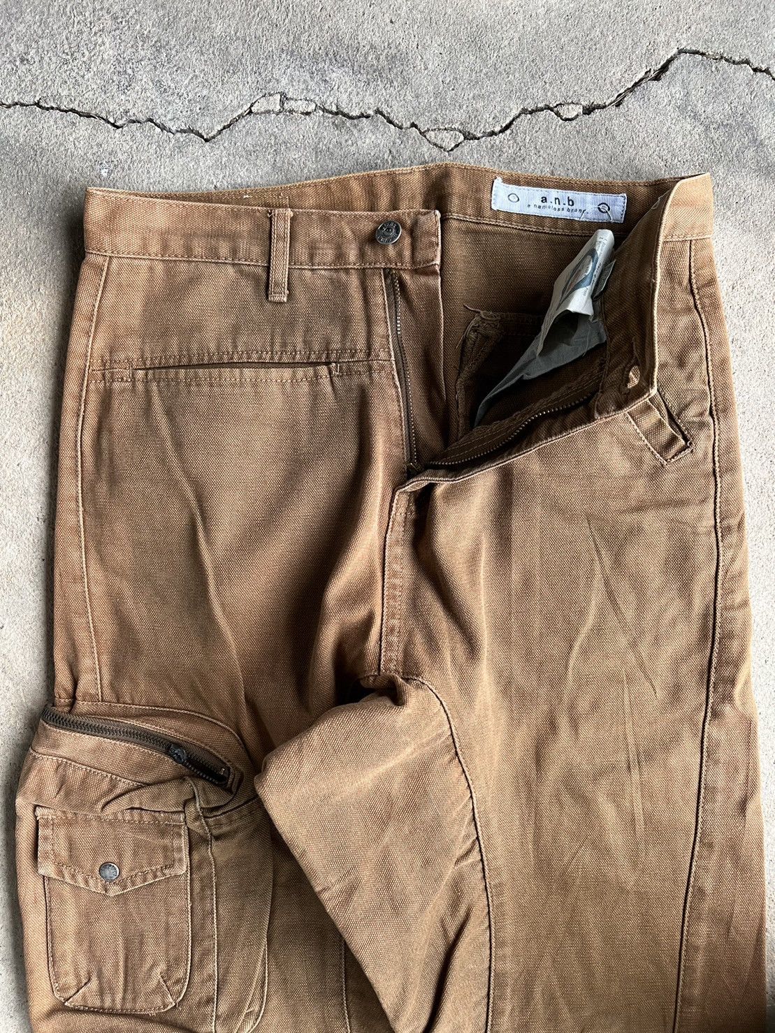 Japanese Brand 🔥Vintage a.n.b'SRED Tactical Multiple Cargo Pocket Pants Size US 30 / EU 46 - 8 Thumbnail