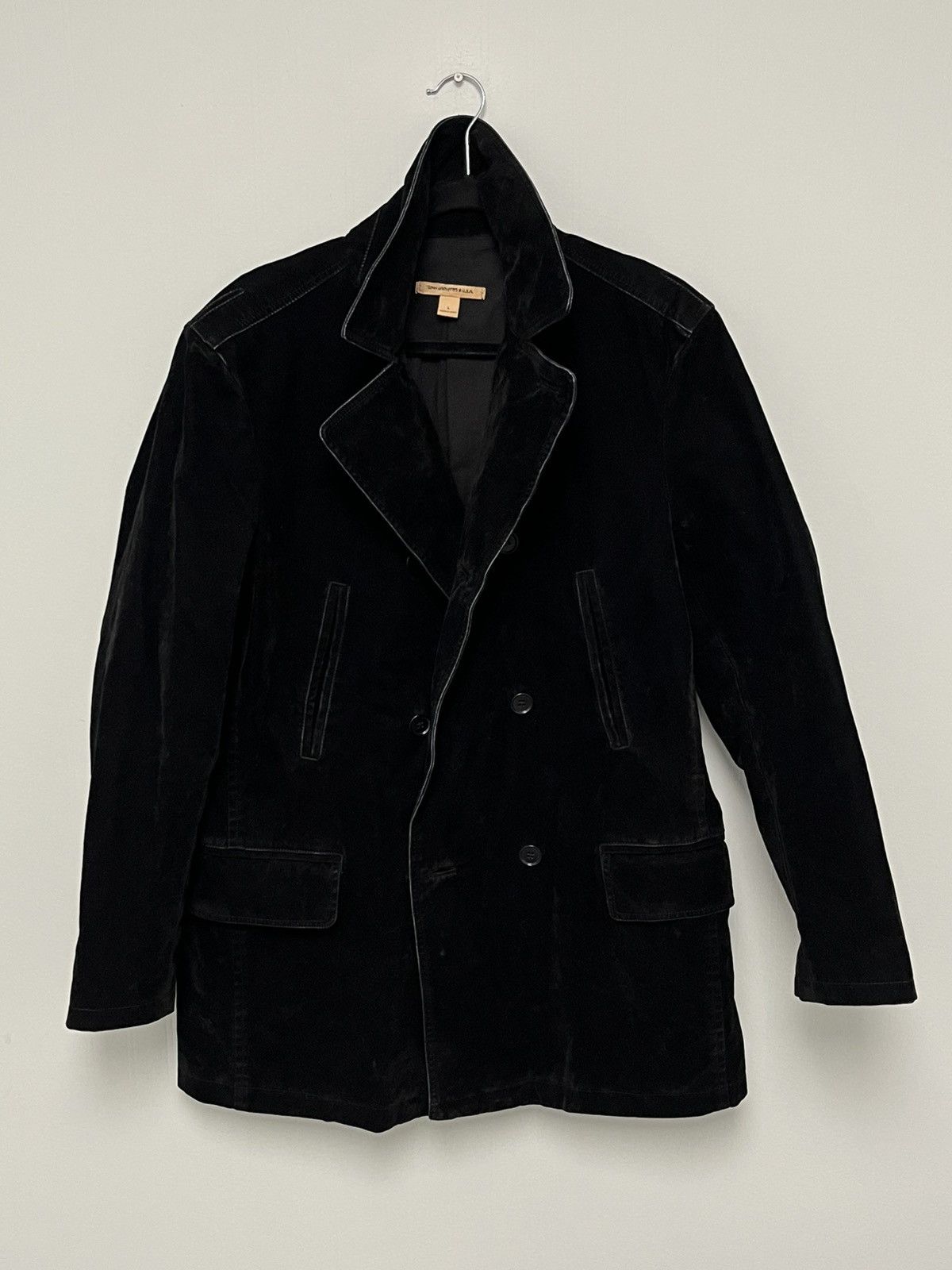 John Varvatos Flocked velvet coat. Size Size US M / EU 48-50 / 2 - 1 Thumbnail