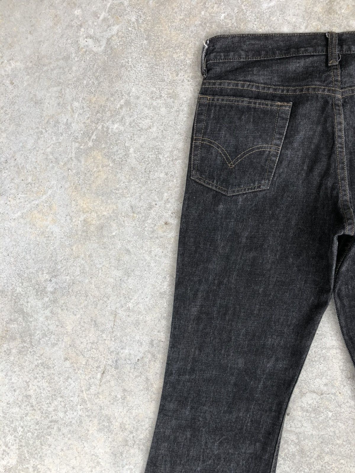 If Six Was Nine Y2k Levis 517 Flared Jeans Distressed Denim Size US 30 / EU 46 - 9 Thumbnail