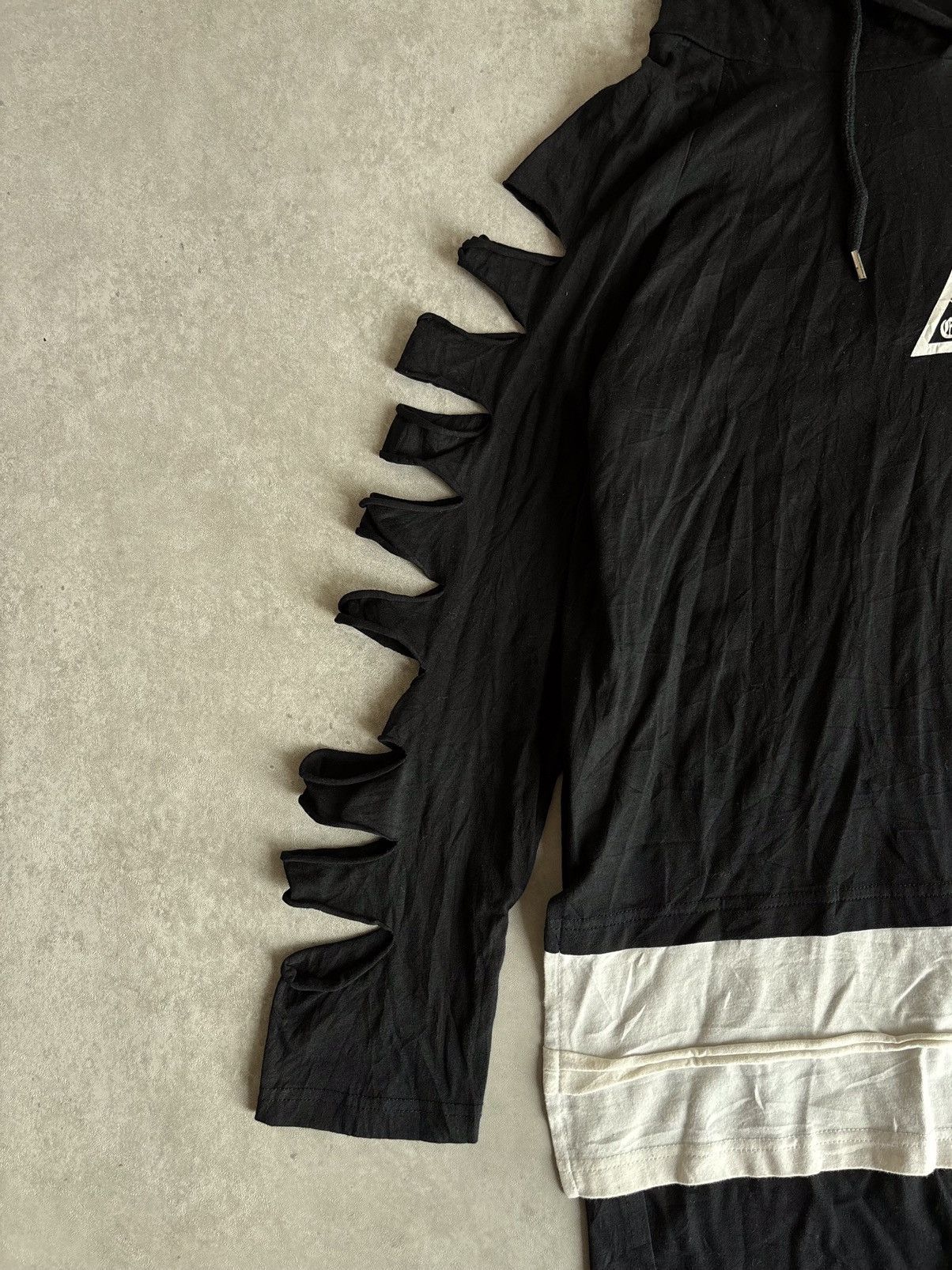 Hysteric Glamour × If Six Was Nine × Junya Watanabe RARE KryClothing Gothic Double Style Layer Longsleeve Hoodie Size US L / EU 52-54 / 3 - 3 Thumbnail