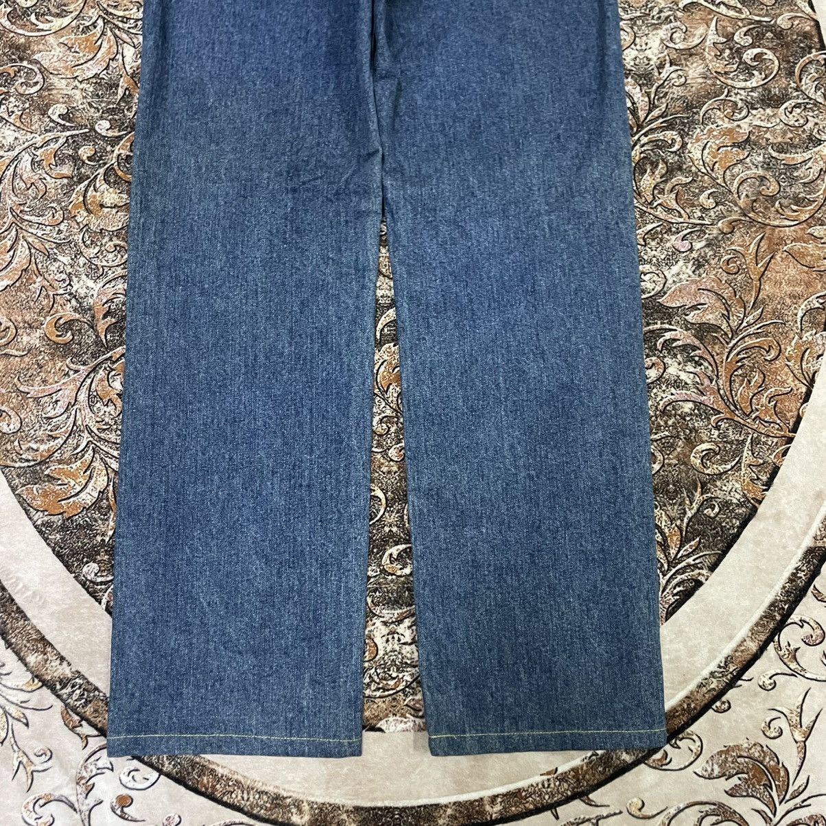 Edwin 🔥Vintage 90s Edwin 403 Blue Washed Regular Fit Denim Jeans Size US 31 - 6 Thumbnail