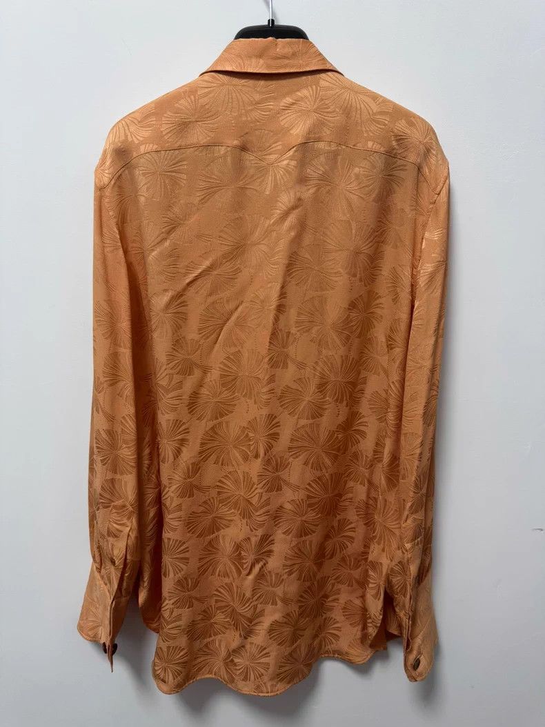 Saint Laurent Paris Saint Laurent Paris size 37 20ss silk shirt with full hibi Size US M / EU 48-50 / 2 - 2 Thumbnail