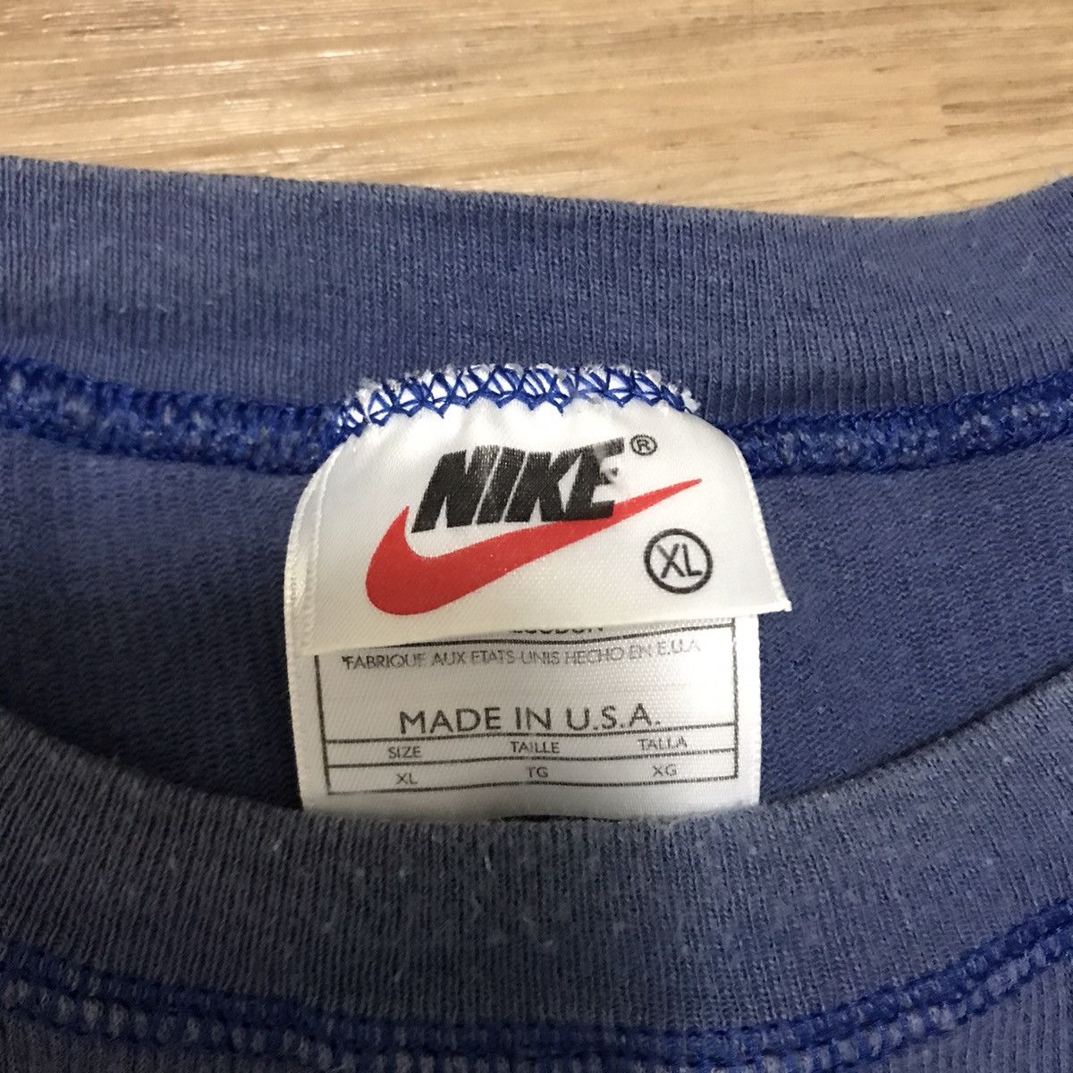 Nike × Vintage NIKE CENTER BOX LOGO SWOOSH GRAPHIC CORDUROY LATE 90s RARE Size US XL / EU 56 / 4 - 3 Thumbnail