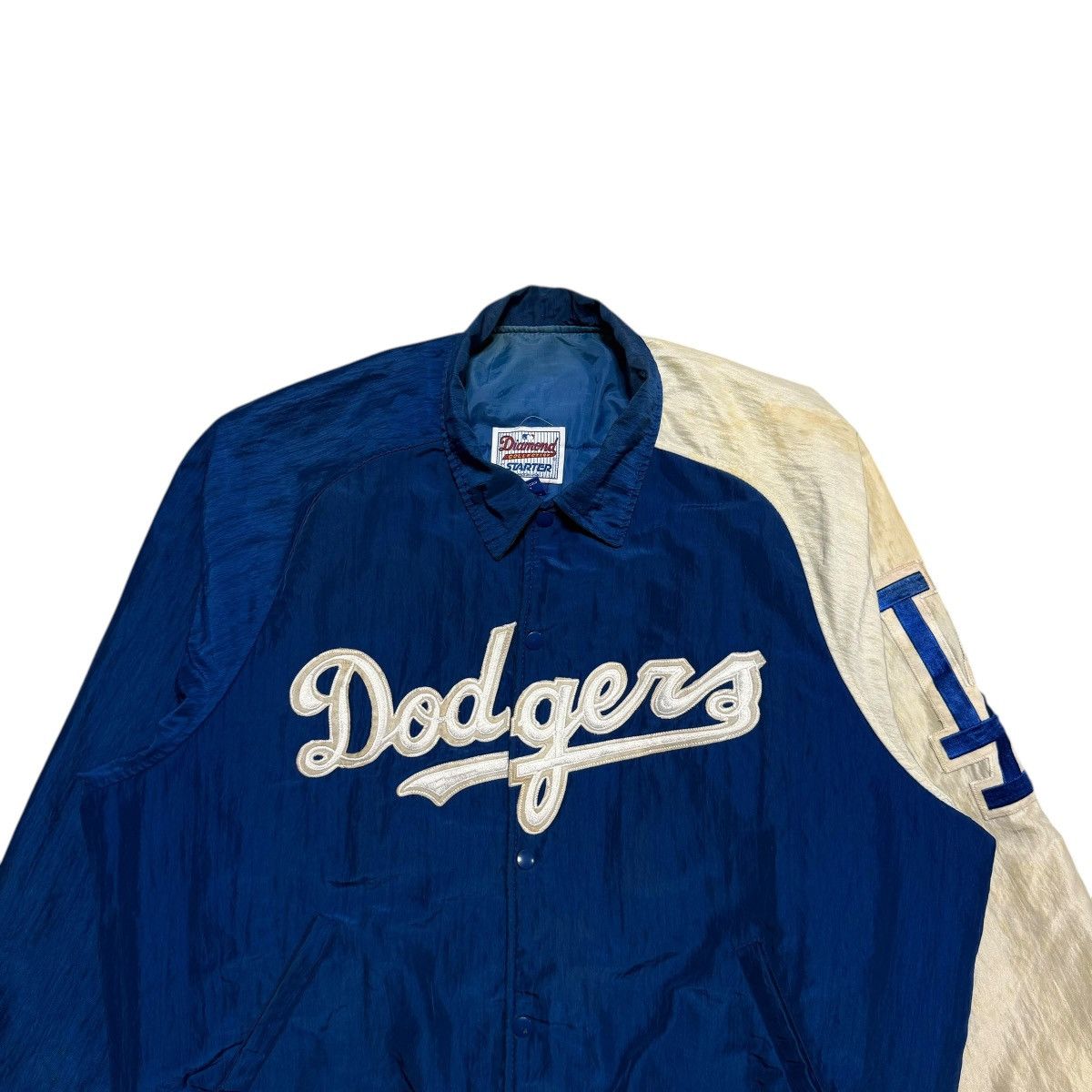 MLB Vintage MLB LA Dodgers Two Tones Jacket Size US XL / EU 56 / 4 - 3 Thumbnail