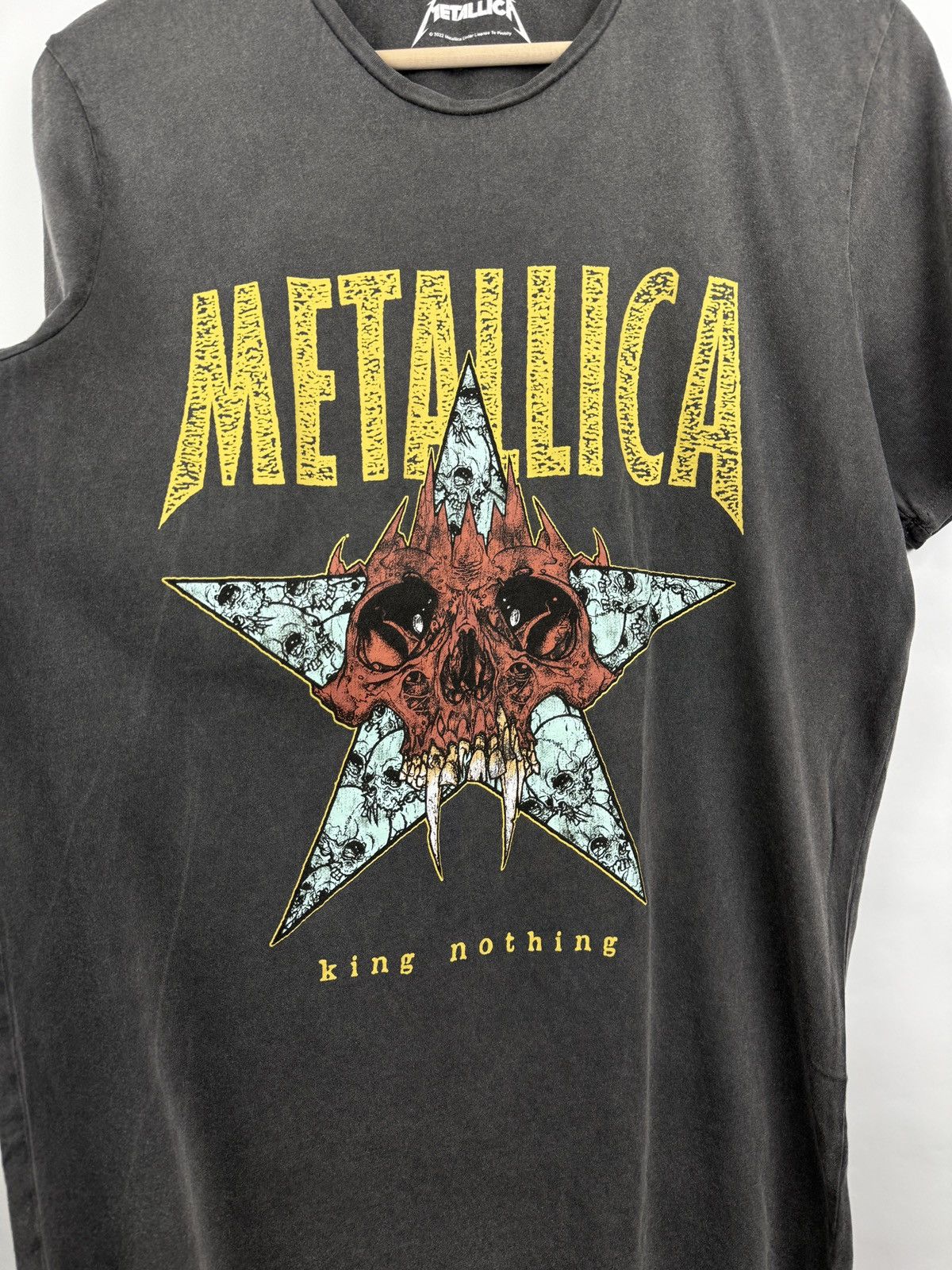 Metallica 🇺🇸 Vintage Metallica King Nothing Load T-Shirt Reprint 2022 Size US L / EU 52-54 / 3 - 4 Thumbnail