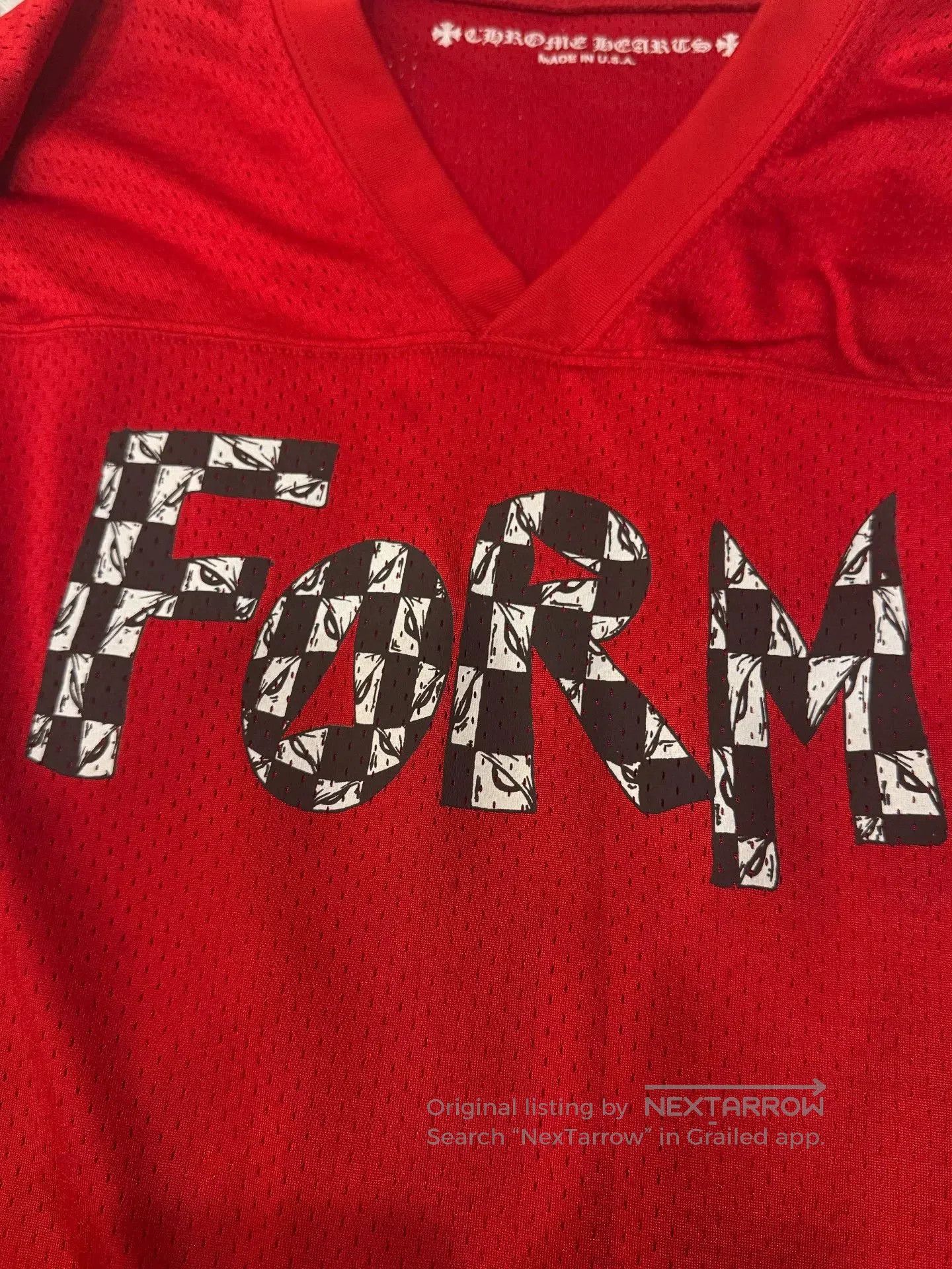 Chrome Hearts Chrome Hearts Red Graffiti Hockey Jersey. Size US M / EU 48-50 / 2 - 3 Thumbnail