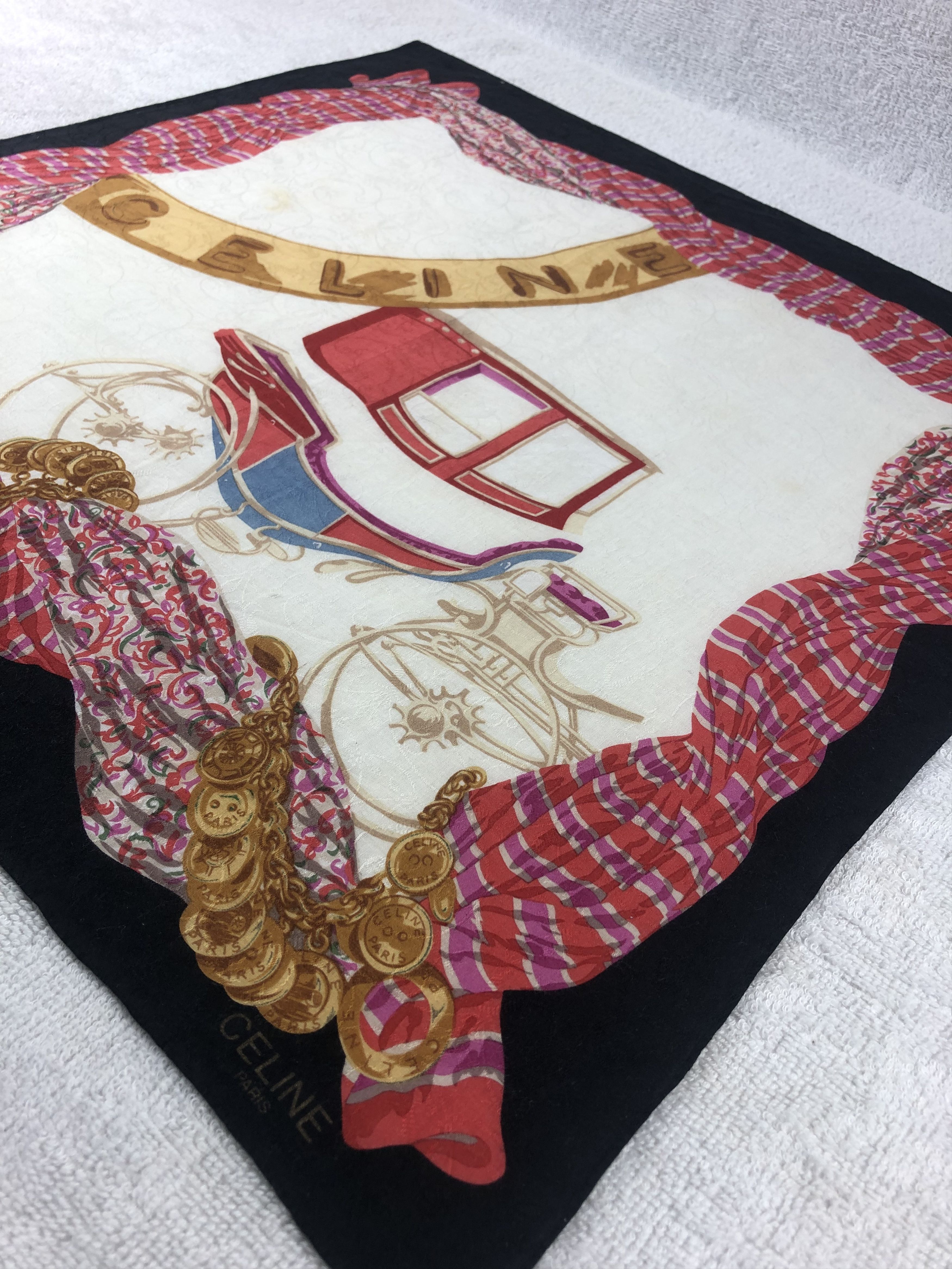 Celine Celine Handkerchief / Bandana / Neckerchief Size ONE SIZE - 4 Thumbnail