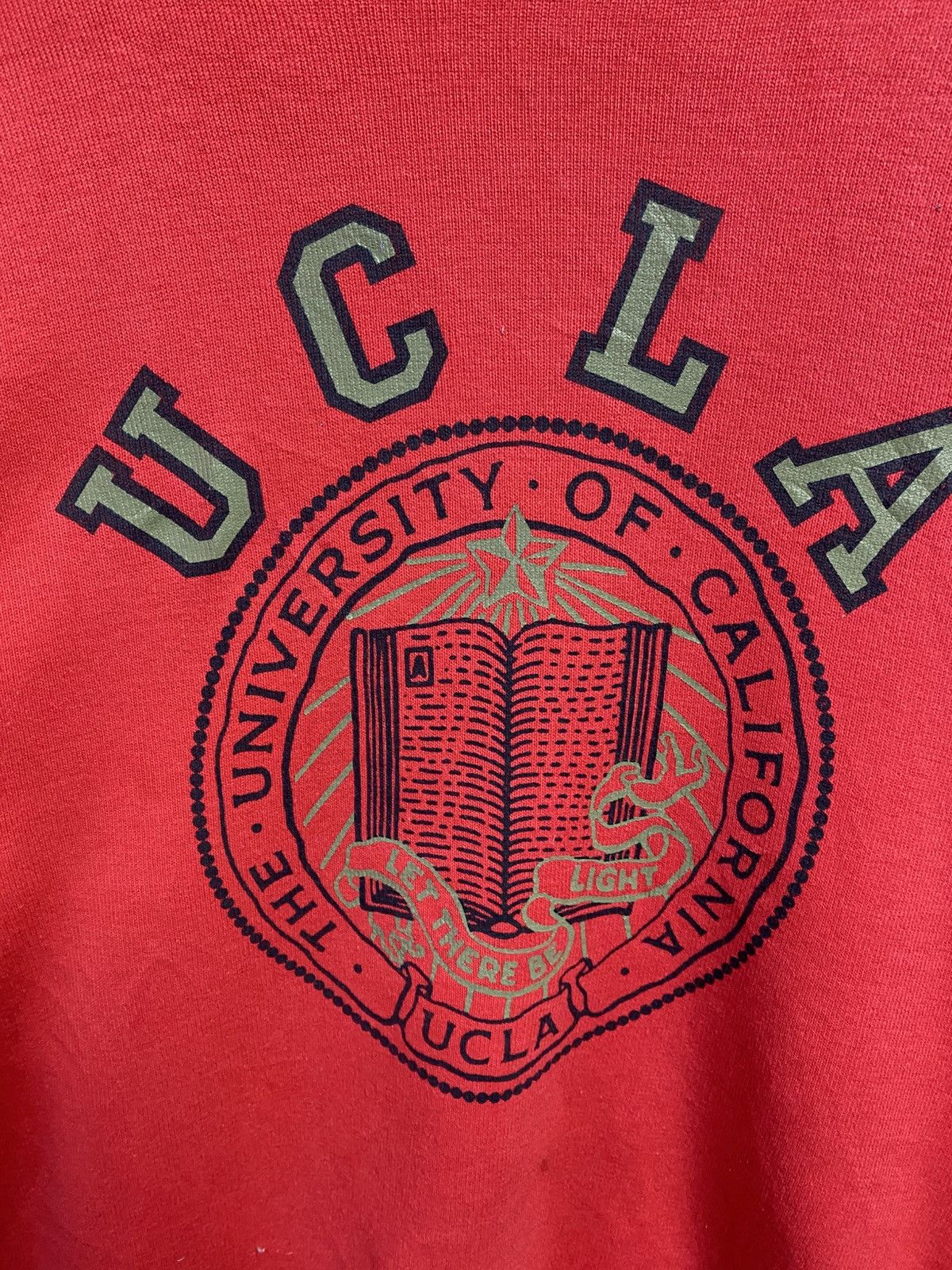 Vintage vintage red UCLA Bruins crewneck sweatshirt. Size US XL / EU 56 / 4 - 2 Thumbnail