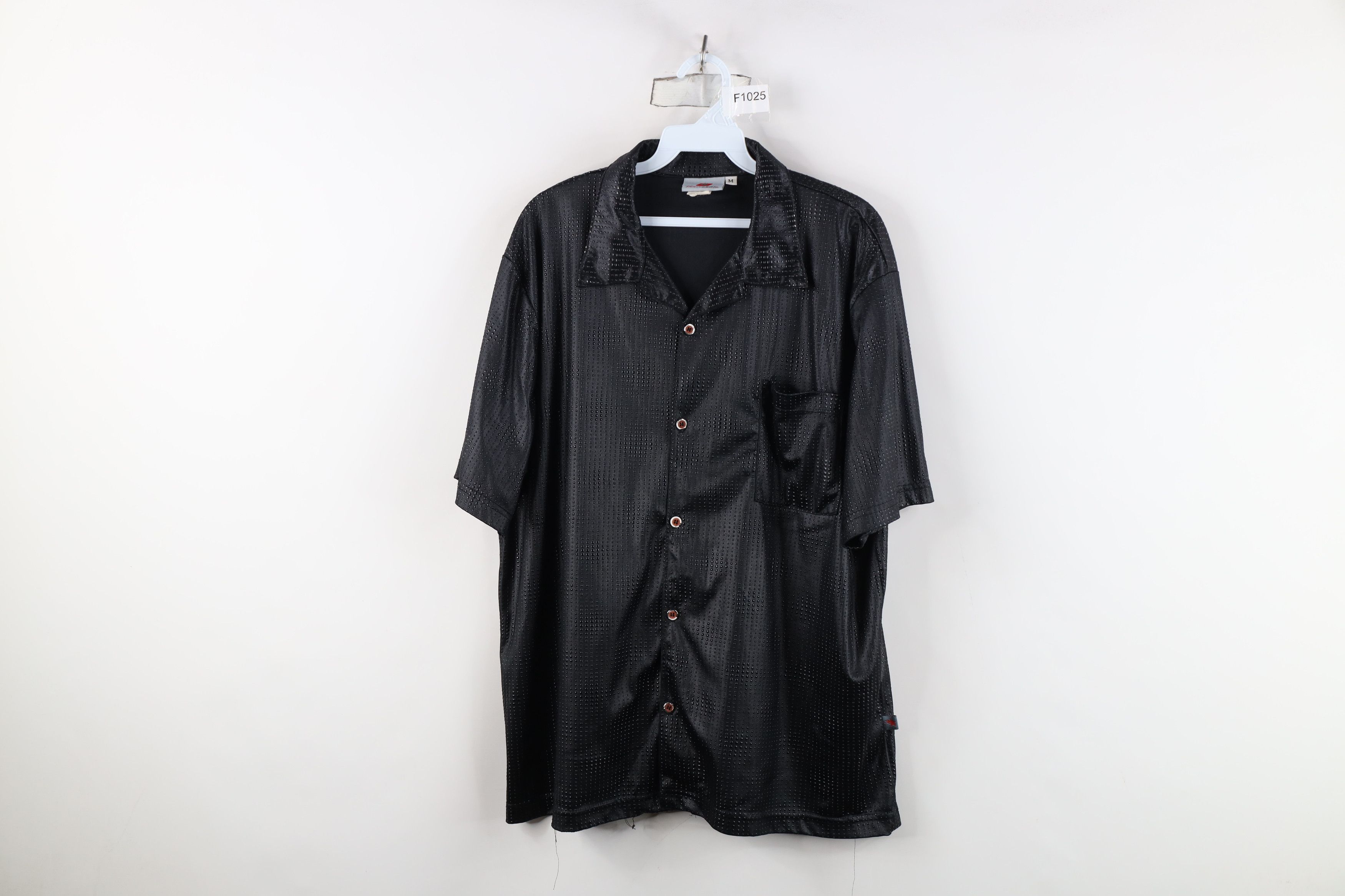 Vintage Vintage 90s Pornstar Clothing Short Sleeve Button Shirt USA Size US M / EU 48-50 / 2 - 1 Thumbnail
