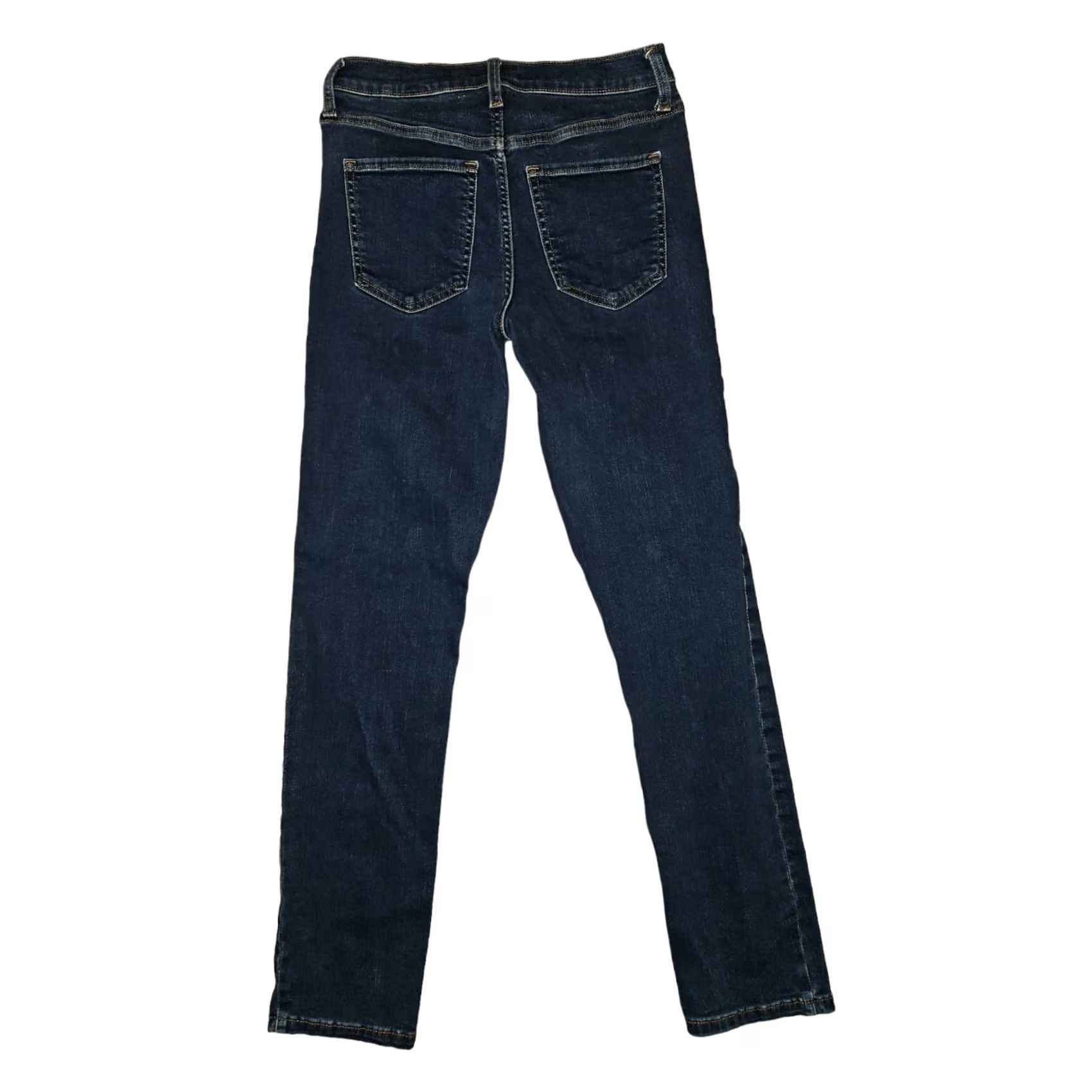 Banana Republic VINTAGE Banana Republic Jeans Women's 26 Tall Slim Blue Denim 5-Pocket Stretch Dark Headline: City, Preppy Mens Women Girls? Size 26" / US 2 / IT 38 - 7 Thumbnail