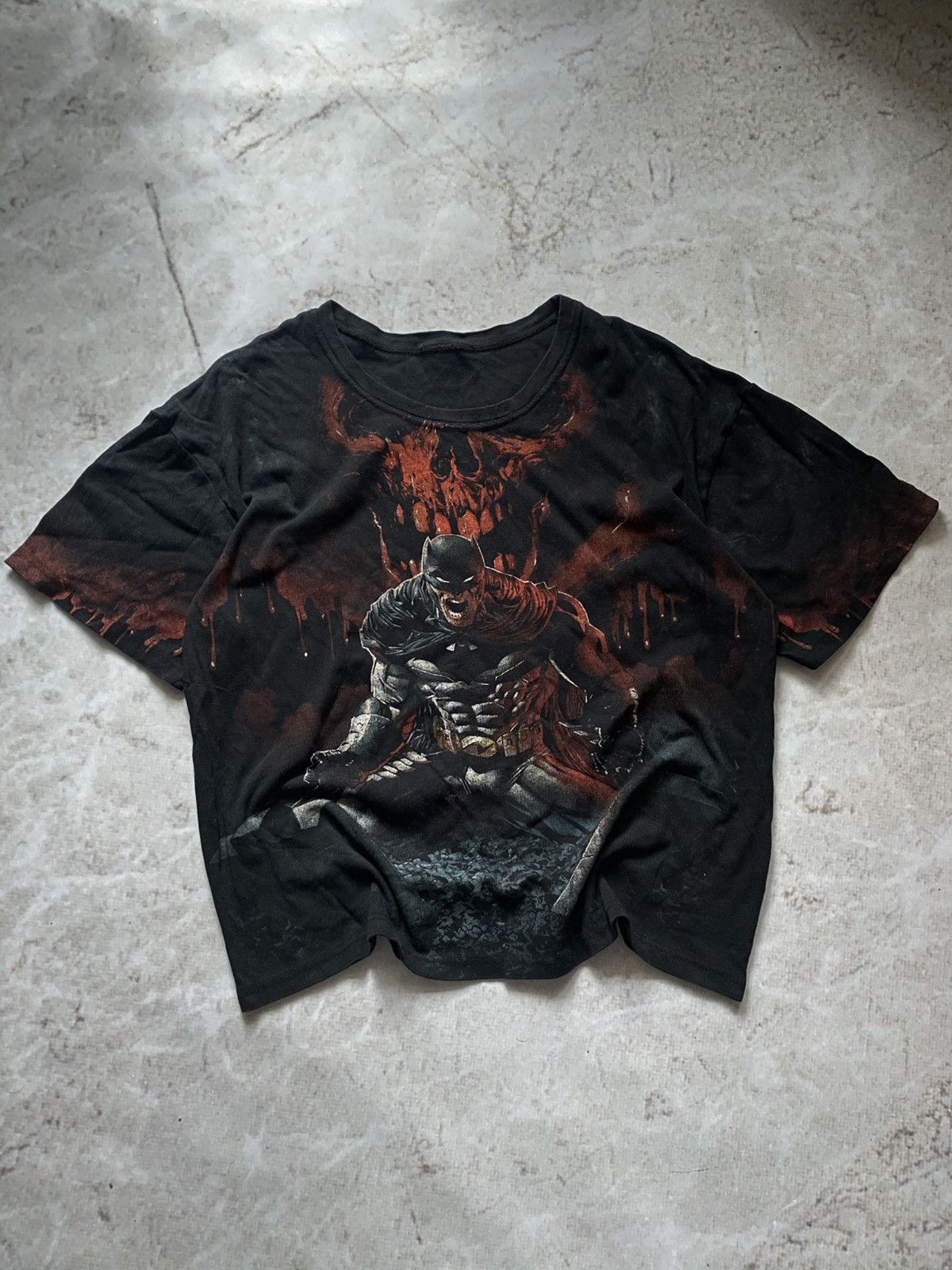 DC Comics Vintage Batman All Over Printed Beautiful Tee Size US XL / EU 56 / 4 - 1 Thumbnail