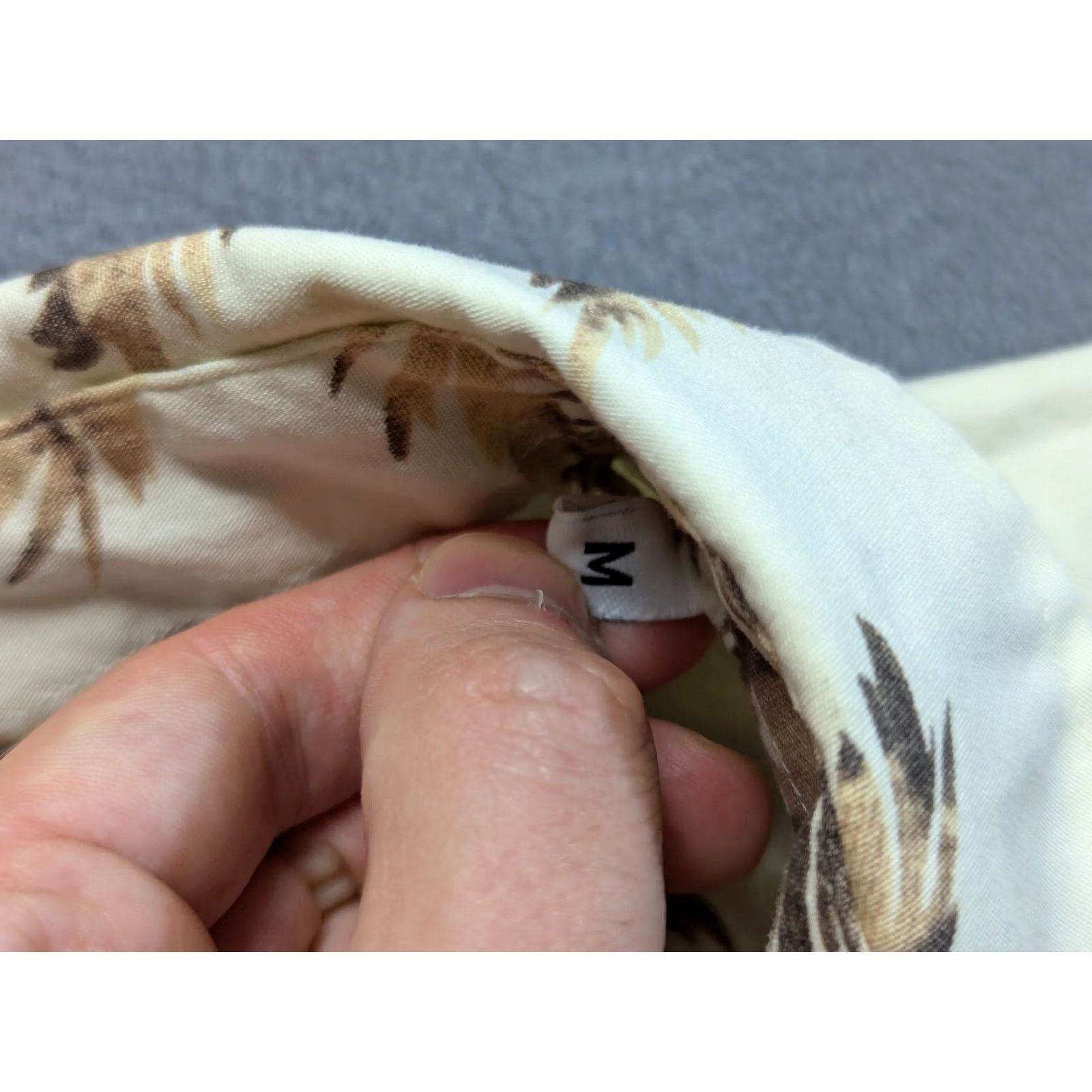 Anerkjendt Anerkjendt Hawaii Button Shirt Mens M Beige Palms pattern Shirt Mens M Beige Palms pattern Size US M / EU 48-50 / 2 - 5 Thumbnail