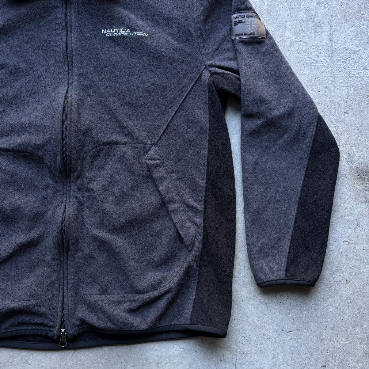 Nautica × Vintage vintage Y2K NAUTICA COMPETITION Zip-up Patch Fleece Jacket Size US M / EU 48-50 / 2 - 10 Thumbnail