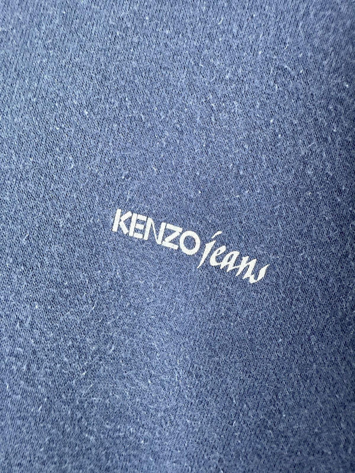 Kenzo KENZO JEANS 80s 90s Hokusai tag oversized sweatshirt Size US L / EU 52-54 / 3 - 4 Thumbnail