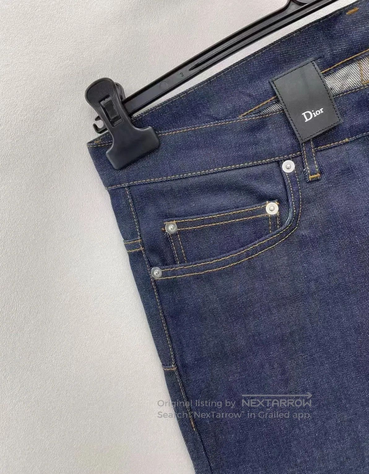 Dior Blue Denim Jeans Size 28. Size US 28 / EU 44 - 2 Thumbnail