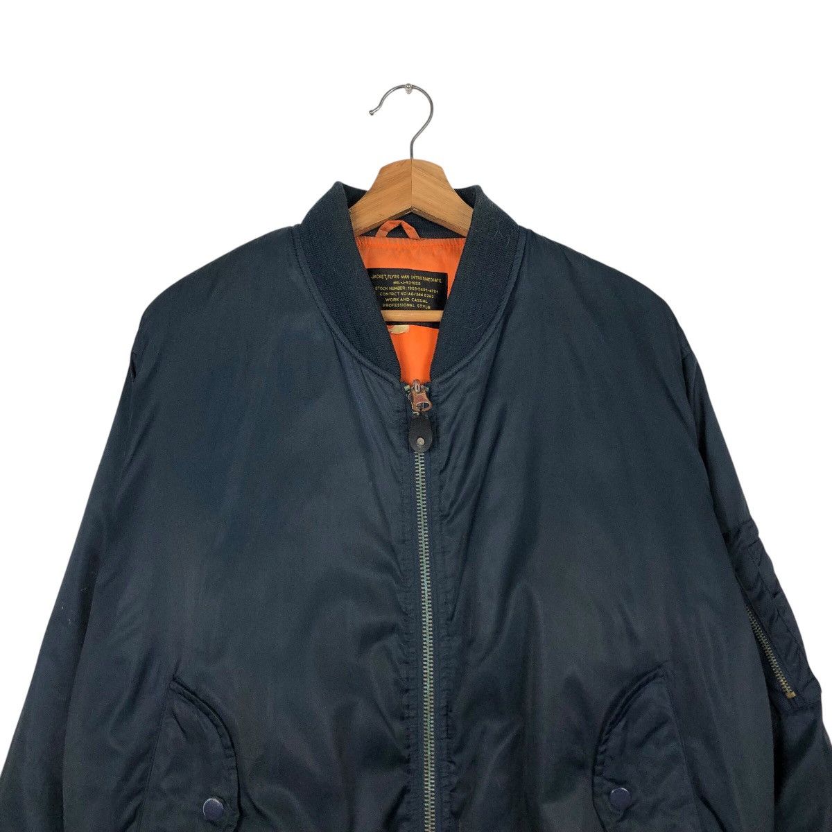 Japanese Brand × Vintage 📌Vintage Bomber Jacket Reversible Be-J For Parachute Design Size US L / EU 52-54 / 3 - 4 Thumbnail
