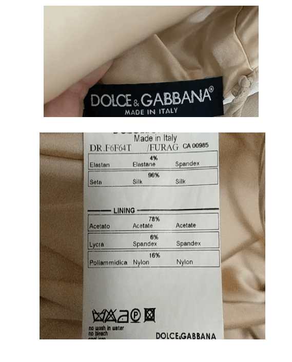Dolce & Gabbana Dolce & Gabbana Silk mid-length dress Size XS / US 0-2 / IT 36-38 - 5 Thumbnail