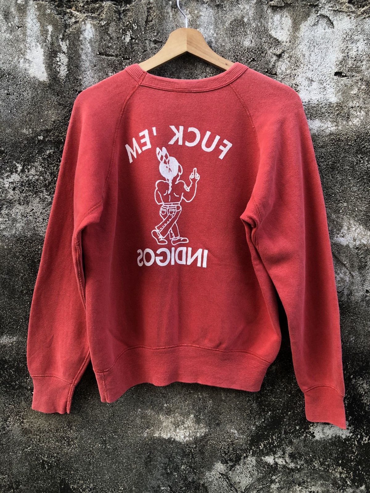 Japanese Brand × Johnbull × Vintage Vintage Johnbull X Col-Off "Fuck Em Indigos" Sweatshirt Size US M / EU 48-50 / 2 - 2 Thumbnail