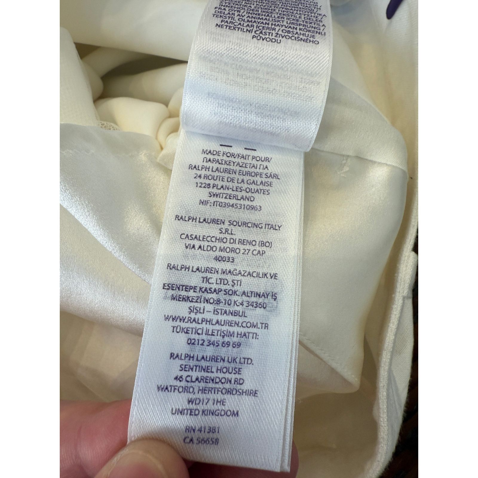 Ralph Lauren Purple Label $1.9k Ralph Lauren Purple Label Wide Leg Linen Cargo Pants Size 27" / US 4 / IT 40 - 9 Thumbnail
