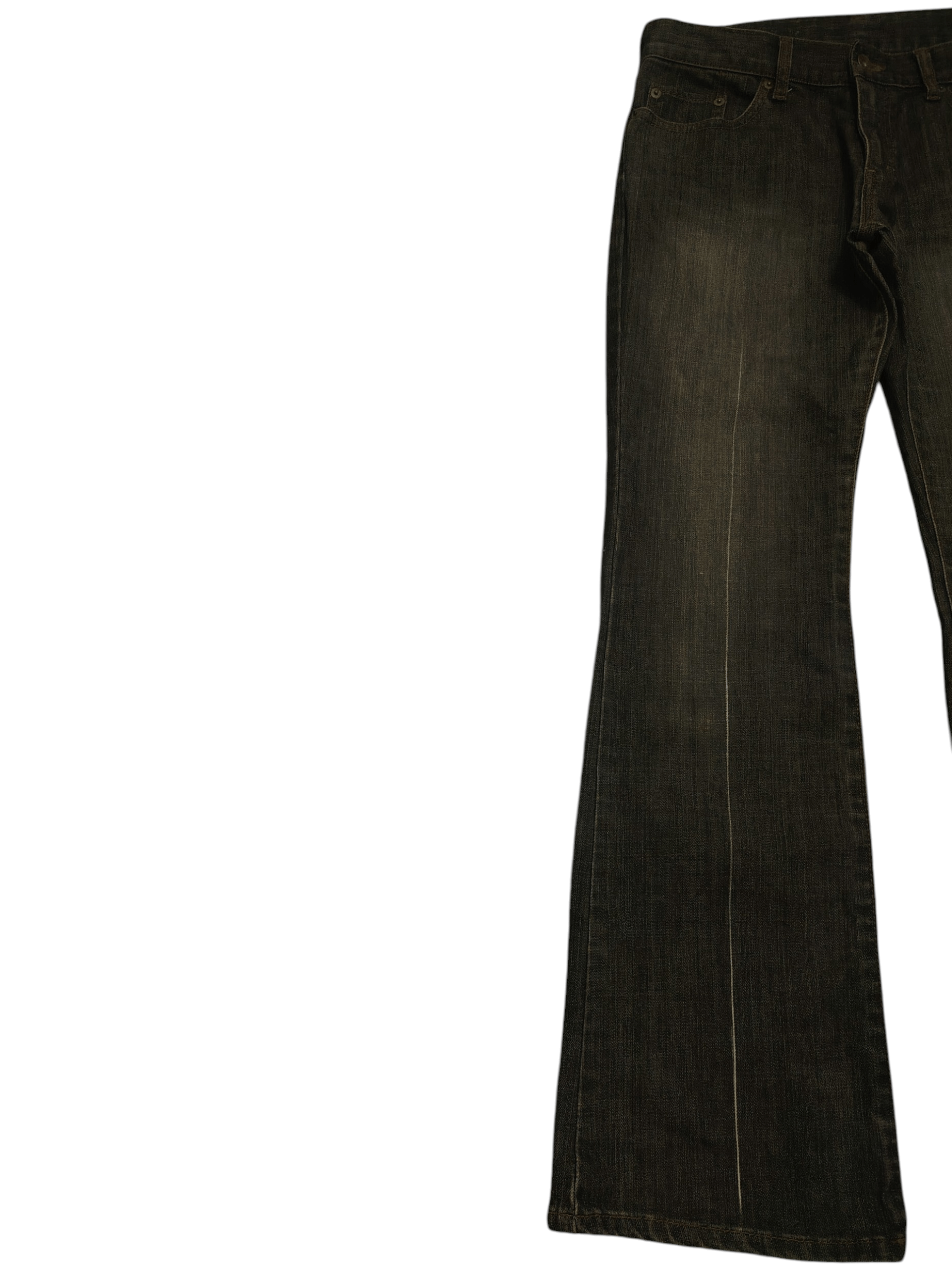 Undercover × Uniqlo Japanese uniqlo flare jeans distressed jeans rare lining Size US 30 / EU 46 - 4 Thumbnail