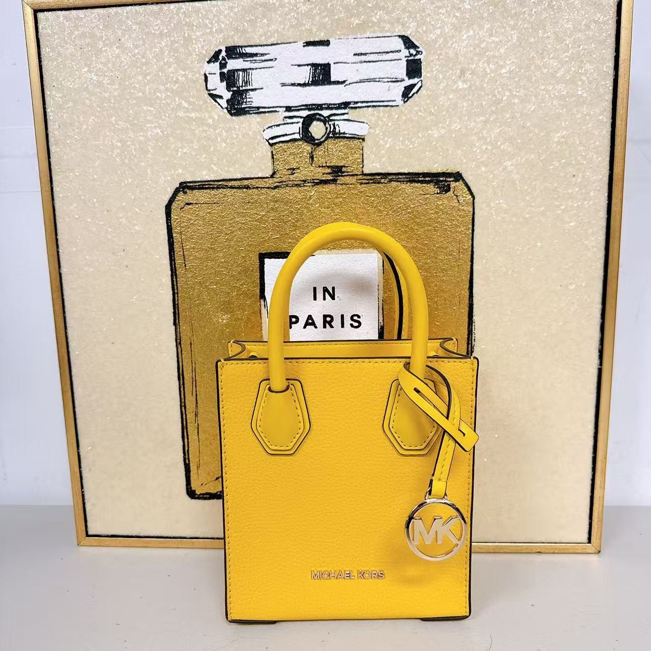 Michael Kors Michael Kors 35S1GM9T0L Mercer Extra-Small Pebbled Leather Size ONE SIZE - 1 Thumbnail