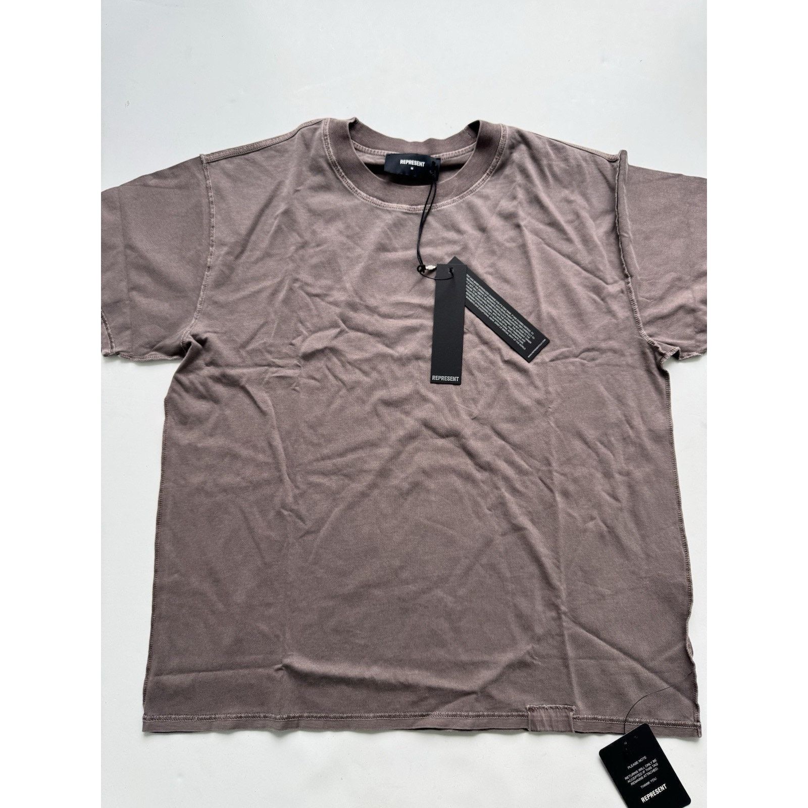 Represent Clo. Represent Black Initial Oversized Tee Size Medium Fog Size US M / EU 48-50 / 2 - 1 Thumbnail
