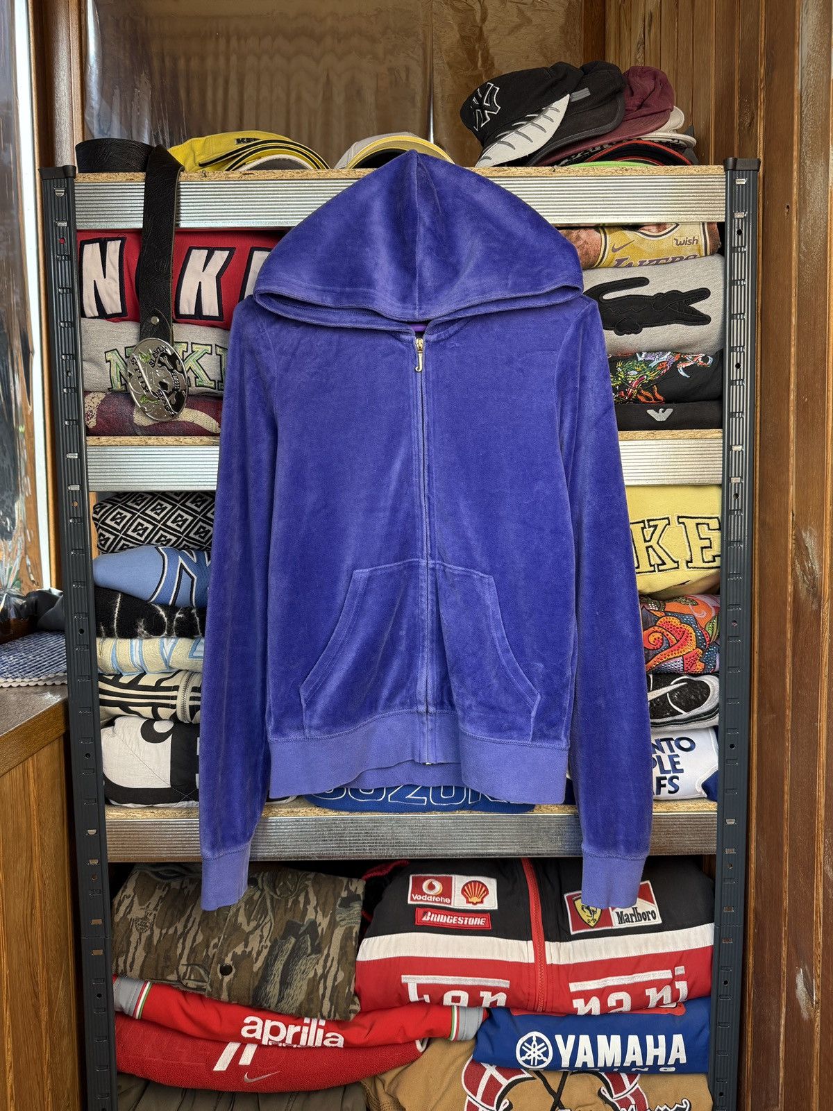 Japanese Brand VELOUR VINTAGE VIOLET Y2K JUICY COUTURE SUITS Size S / US 4 / IT 40 - 3 Thumbnail
