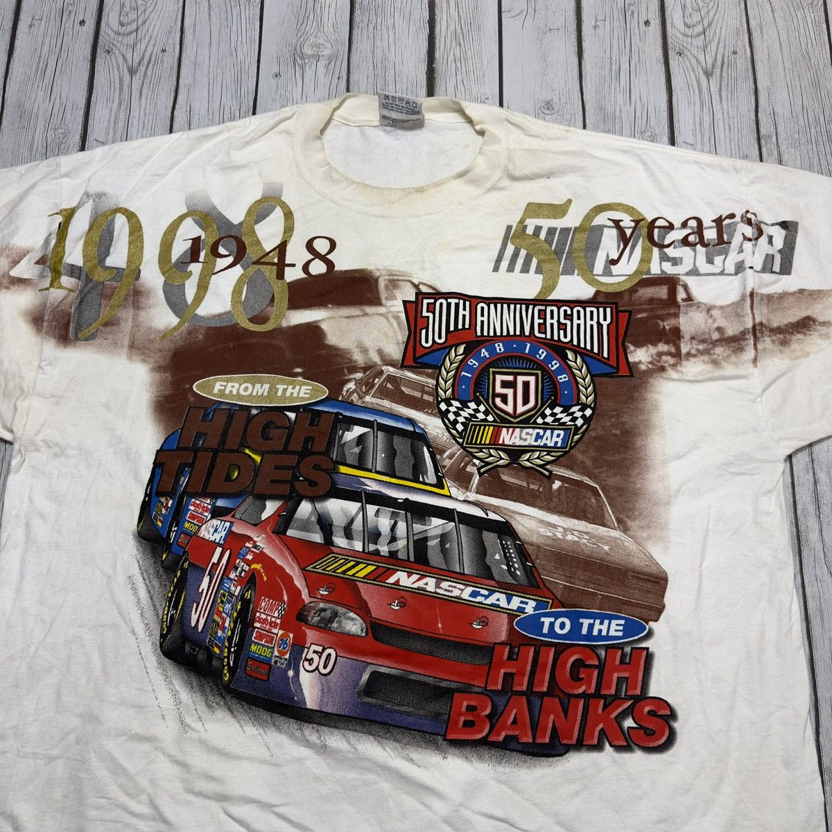 Chase Authentics × NASCAR × Vintage Vintage NASCAR tee Size US XXL / EU 58 / 5 - 3 Thumbnail