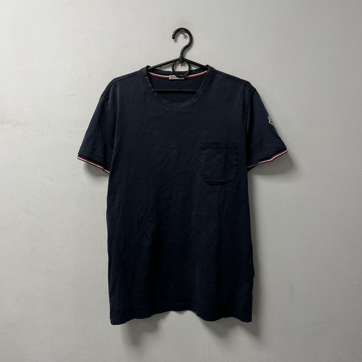Moncler Vintage Moncler T-shirt logo Mini Logo Size M Size US M / EU 48-50 / 2 - 1 Thumbnail