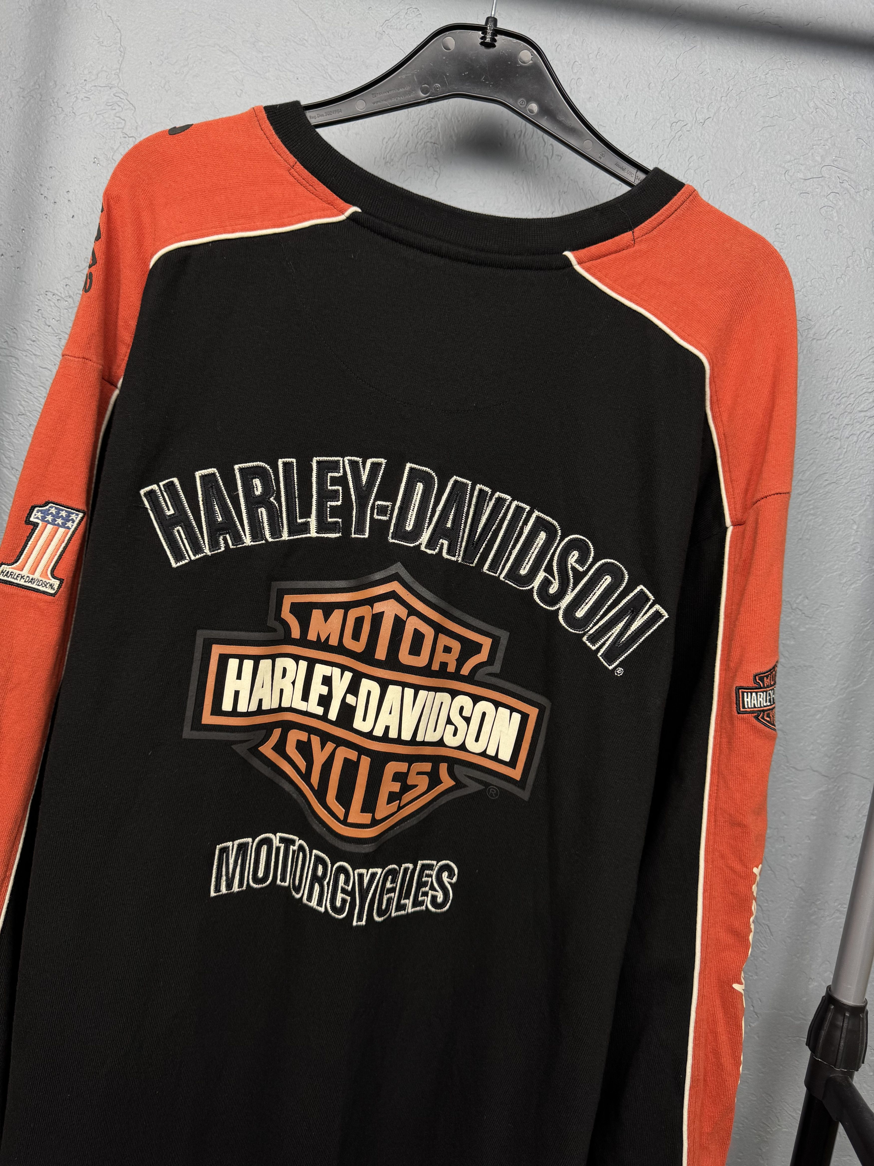 Harley Davidson Harley Davidson Mens Big Logo Sweatshirt Size US XXL / EU 58 / 5 - 8 Thumbnail