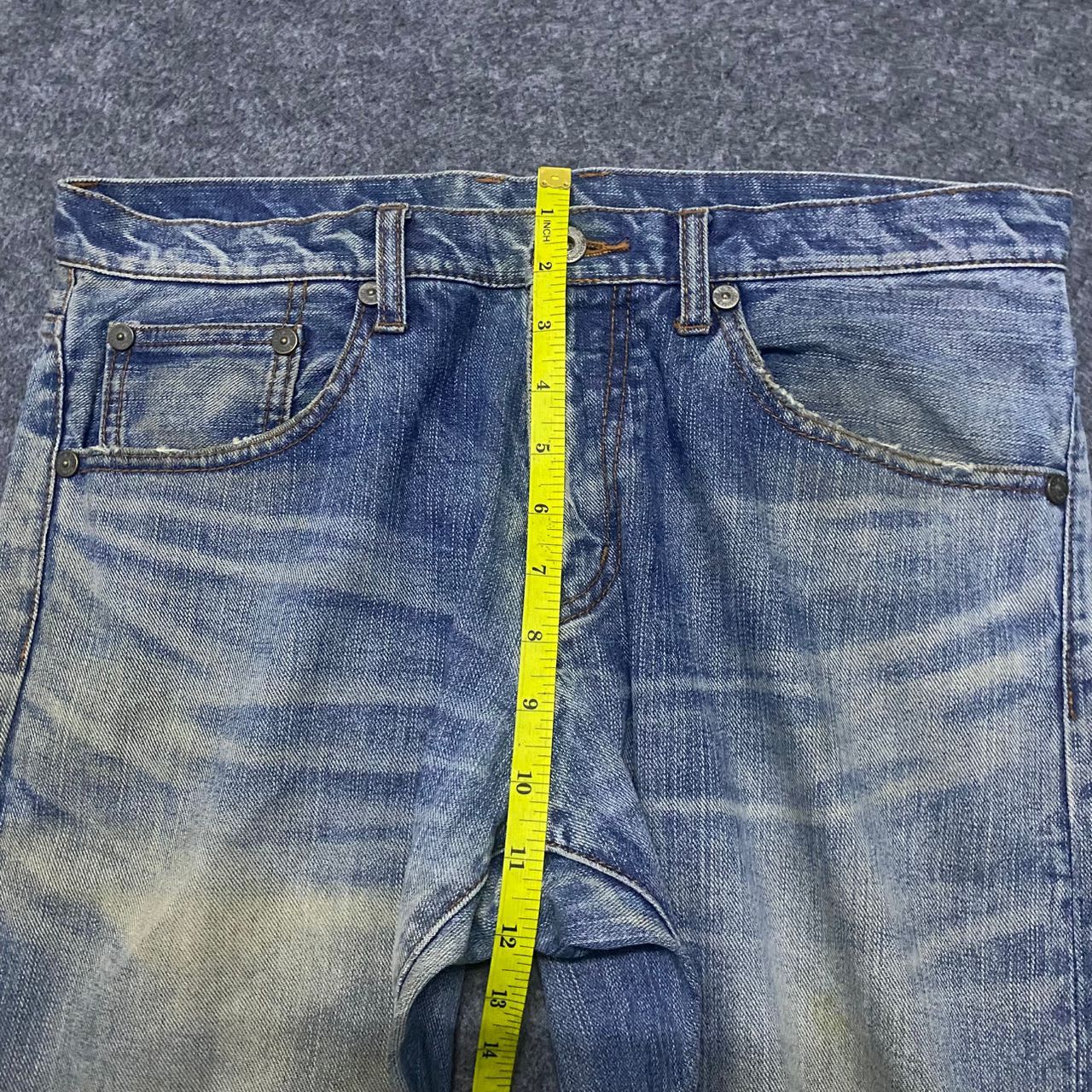 Takeo Kikuchi Vintage Takeo Kikuchi Distressed Denim Kurt Cobain Style Size US 34 / EU 50 - 5 Thumbnail