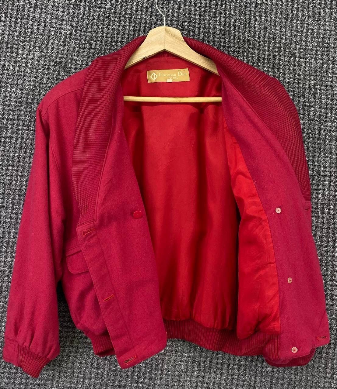 Christian Dior Monsieur Vintage Christian Dior Sports Wool Coat Jacket Size M / US 6-8 / IT 42-44 - 7 Thumbnail